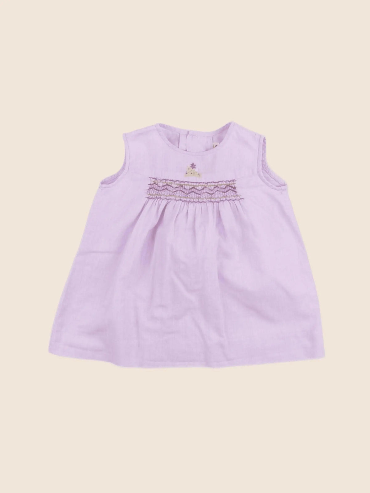 Bonpoint - robe violet - 6 mois