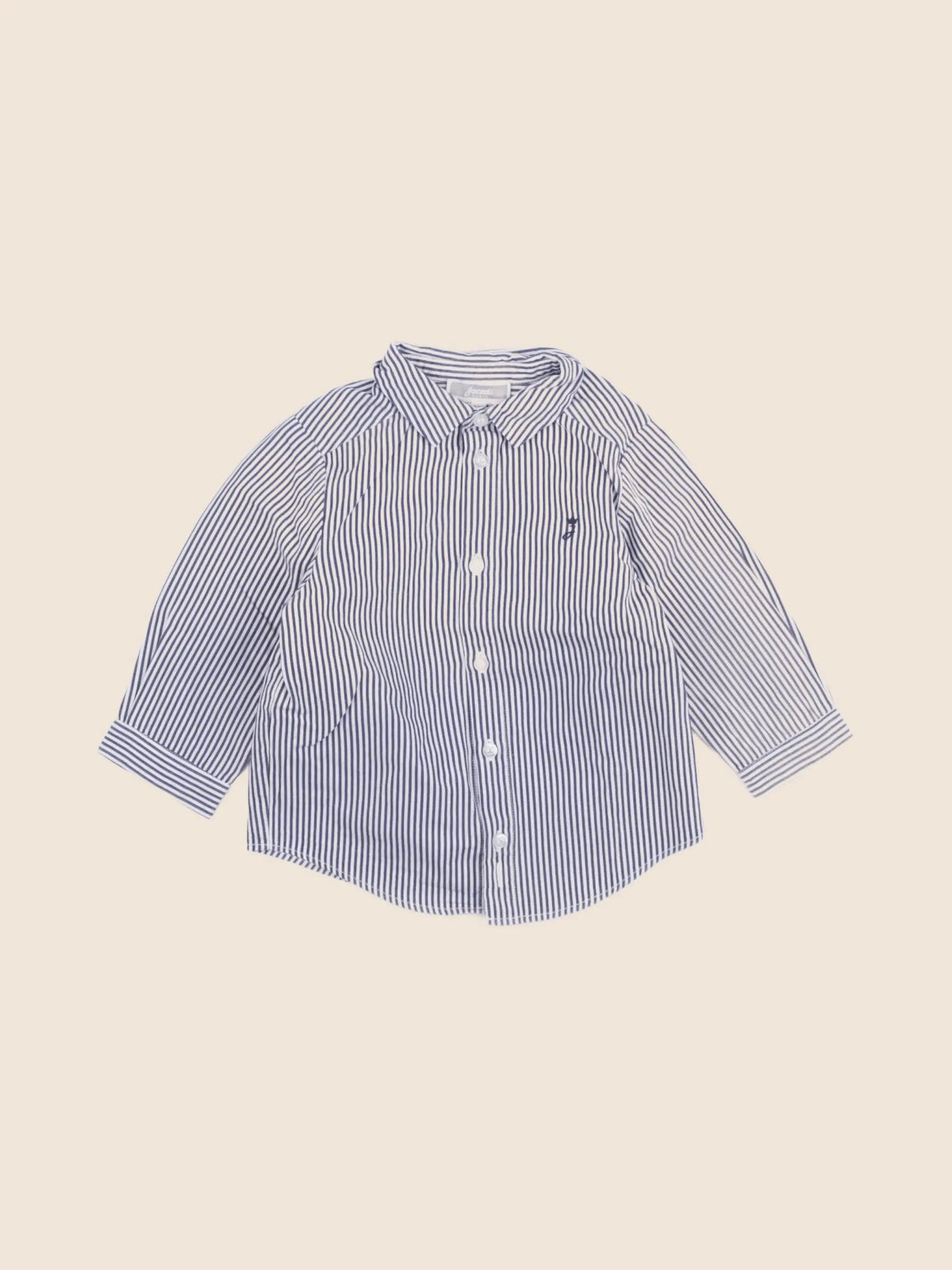 Jacadi - chemise bleu - 12 mois