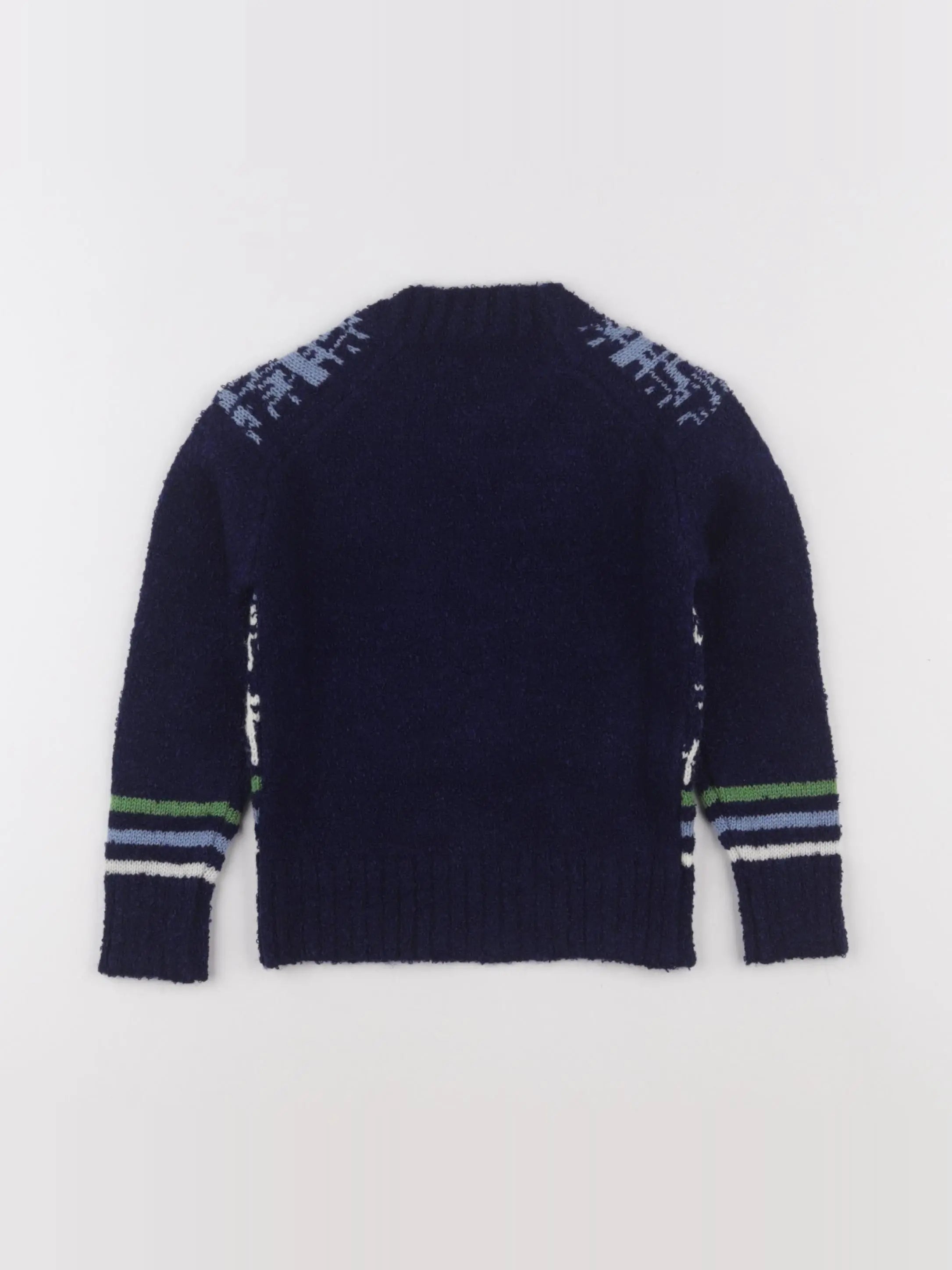 Vintage - pull bleu - 4 ans