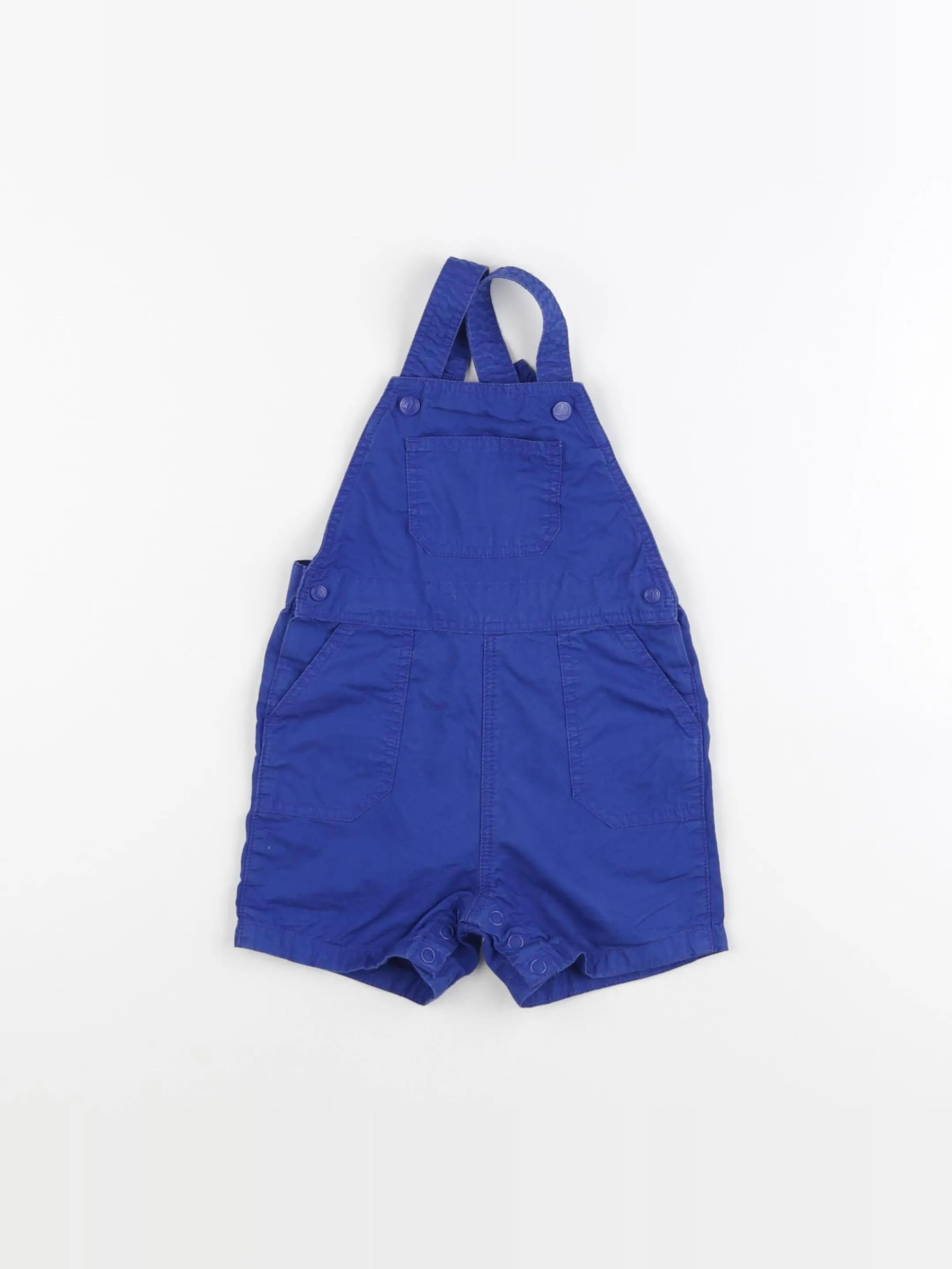 Petit Bateau - salopette bleu - 12 mois