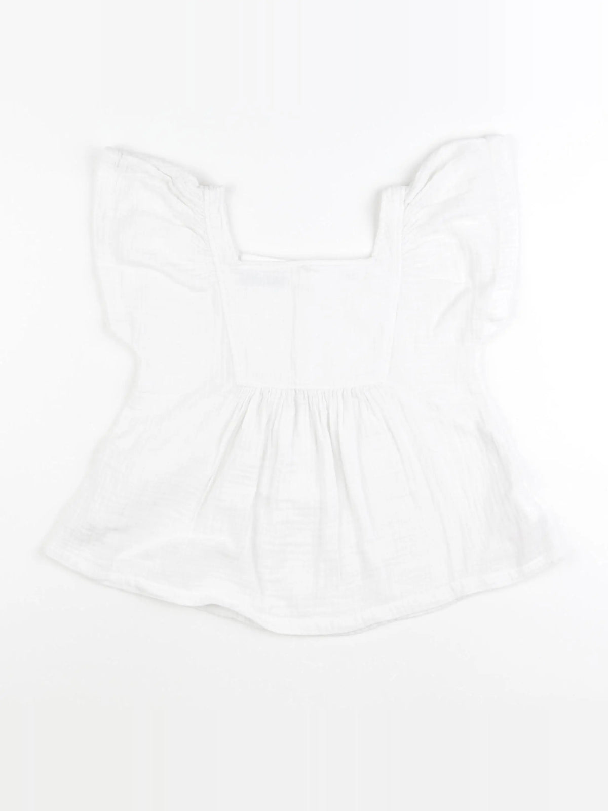 Okaidi - blouse blanc - 8 ans