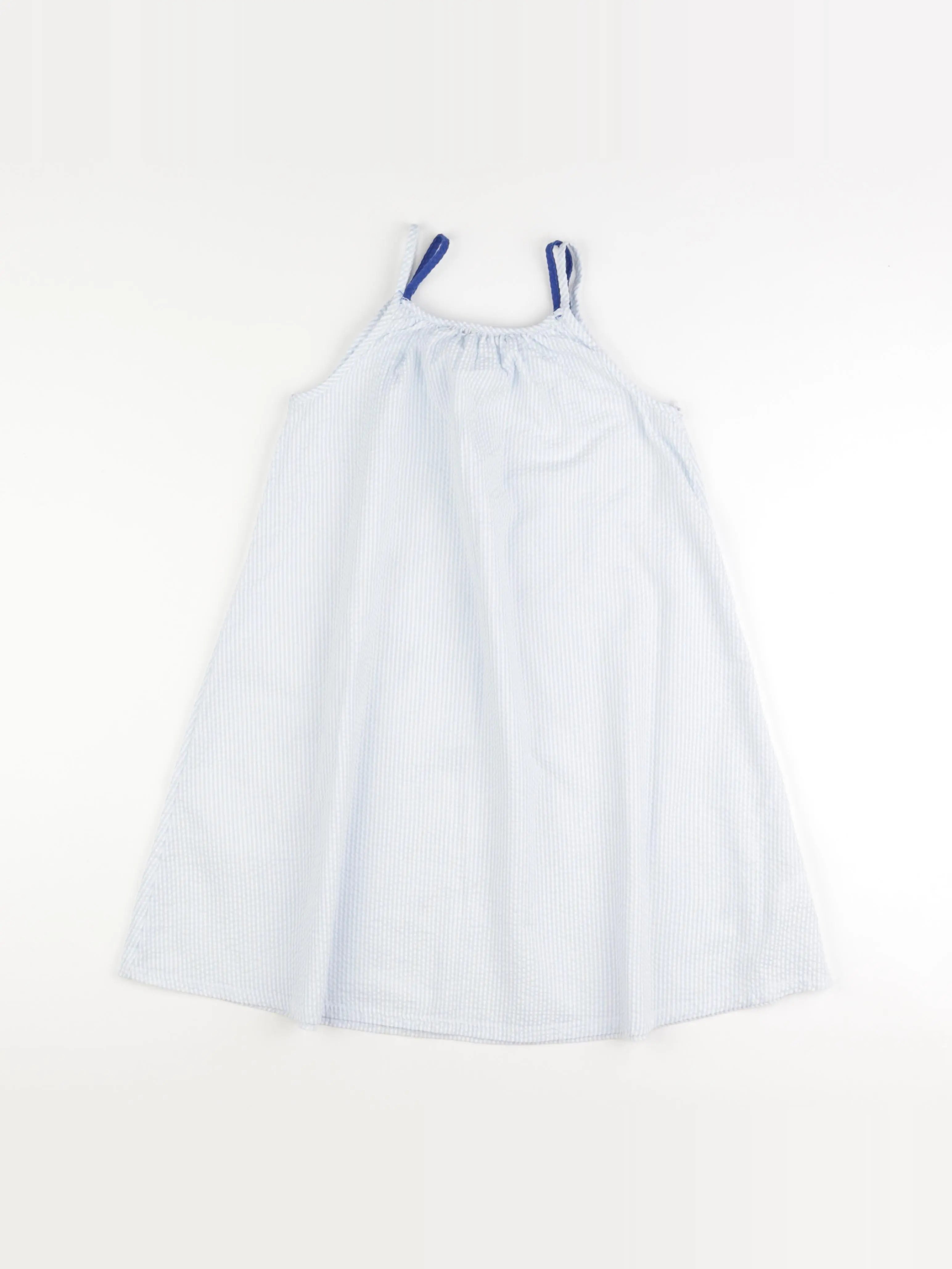 Okaidi - robe blanc, bleu - 10 ans