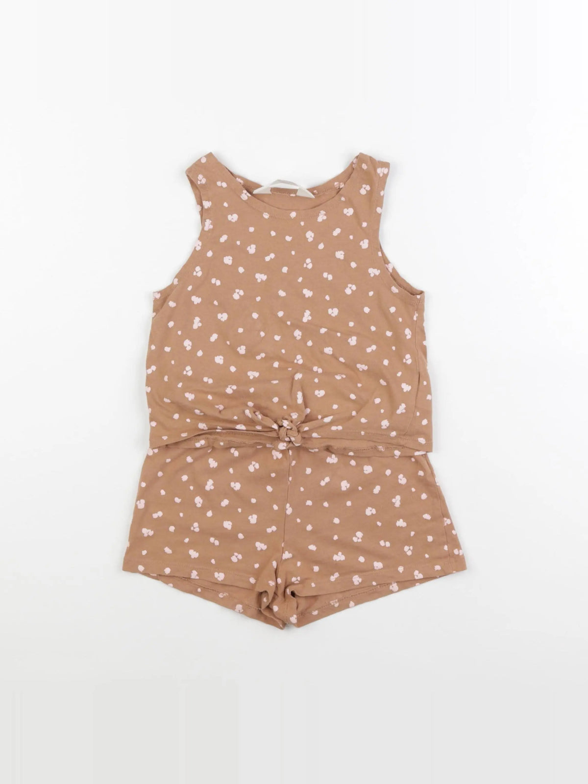 H&M - ensemble marron - 5/6 ans