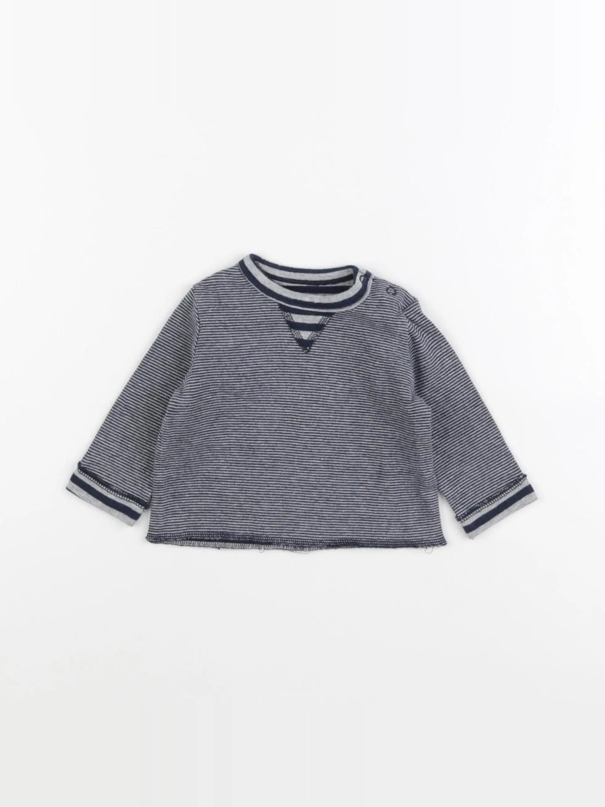 Boutchou - tee-shirt bleu - 6 mois