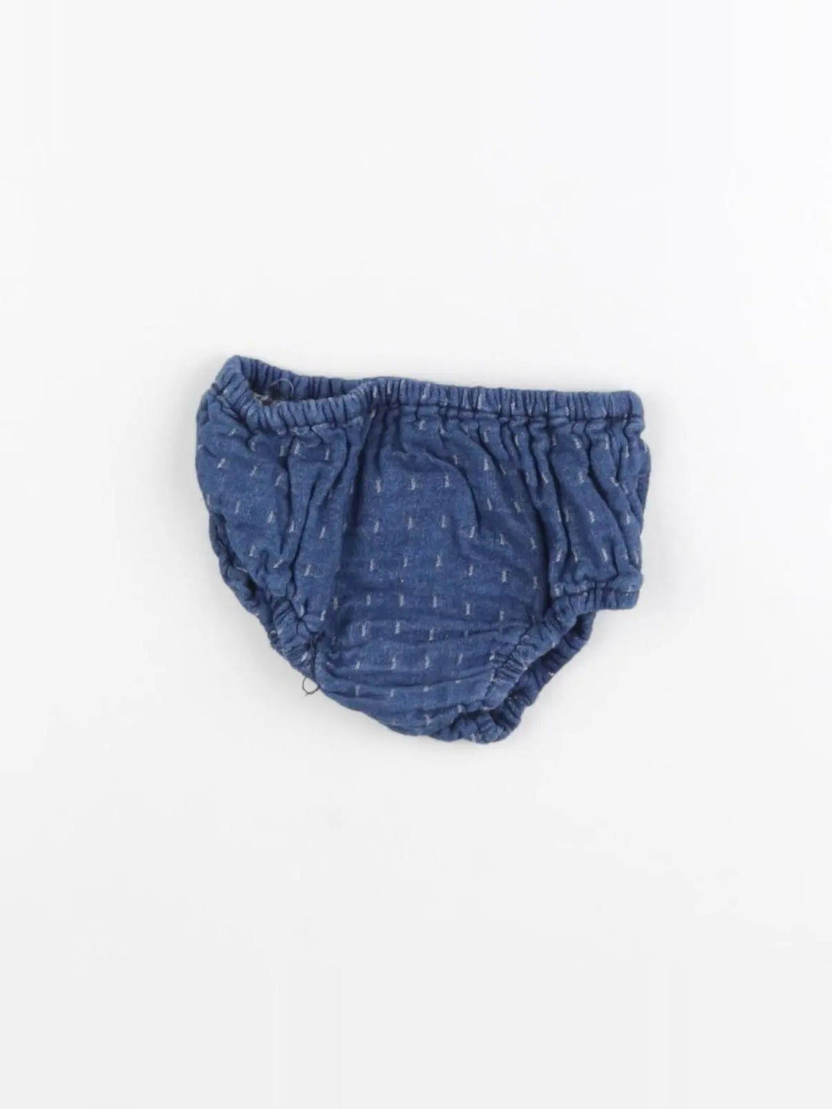 Zara - bloomer bleu - 6/9 mois