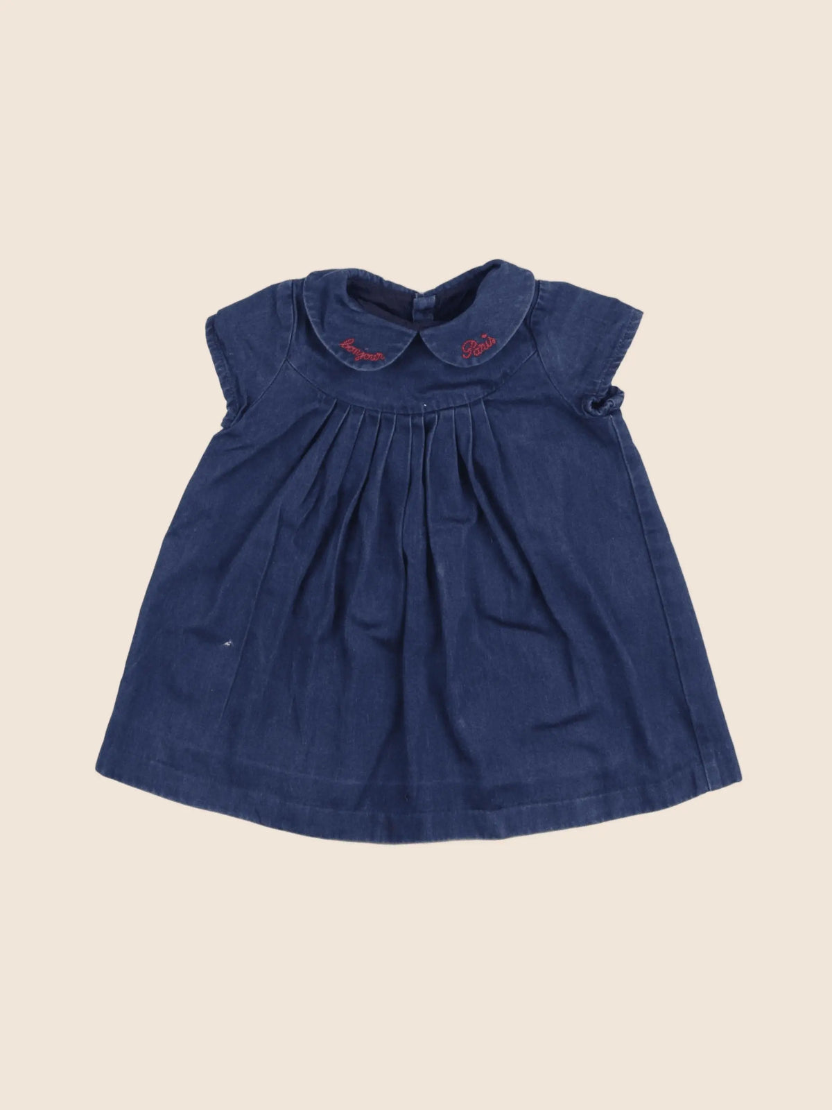 Jacadi - robe bleu - 12 mois