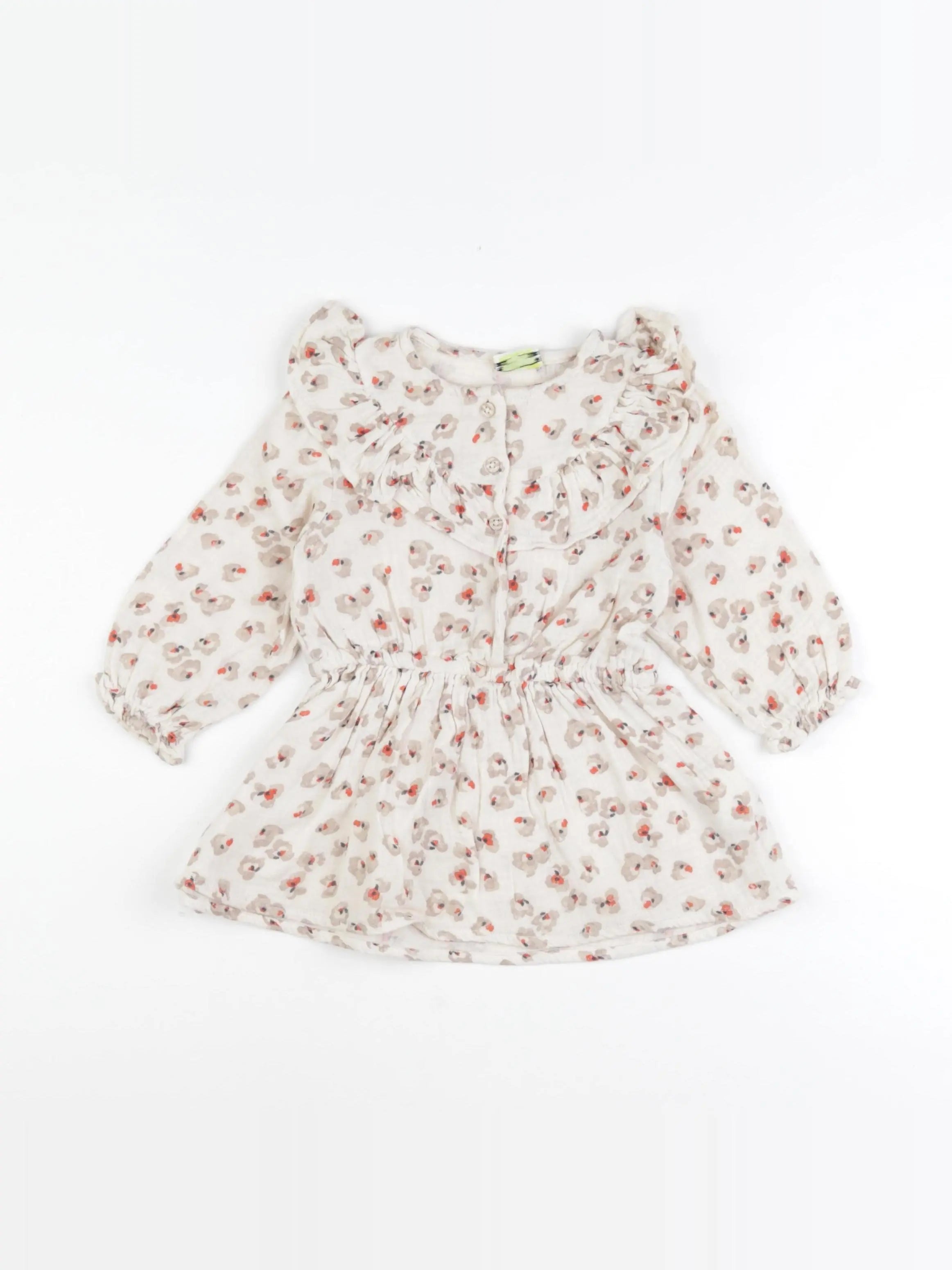 Tape à l'oeil - robe beige - 18 mois