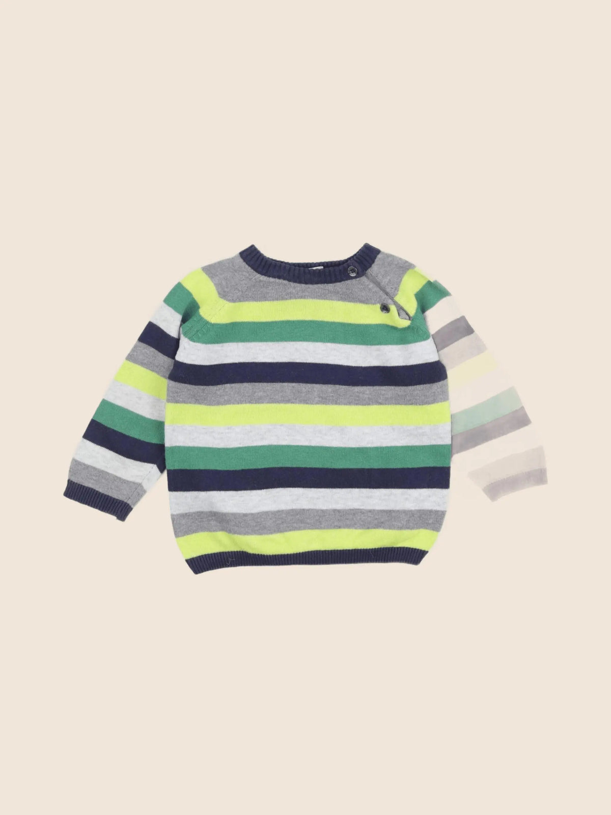 H&M - pull multicolore - 3/6 mois