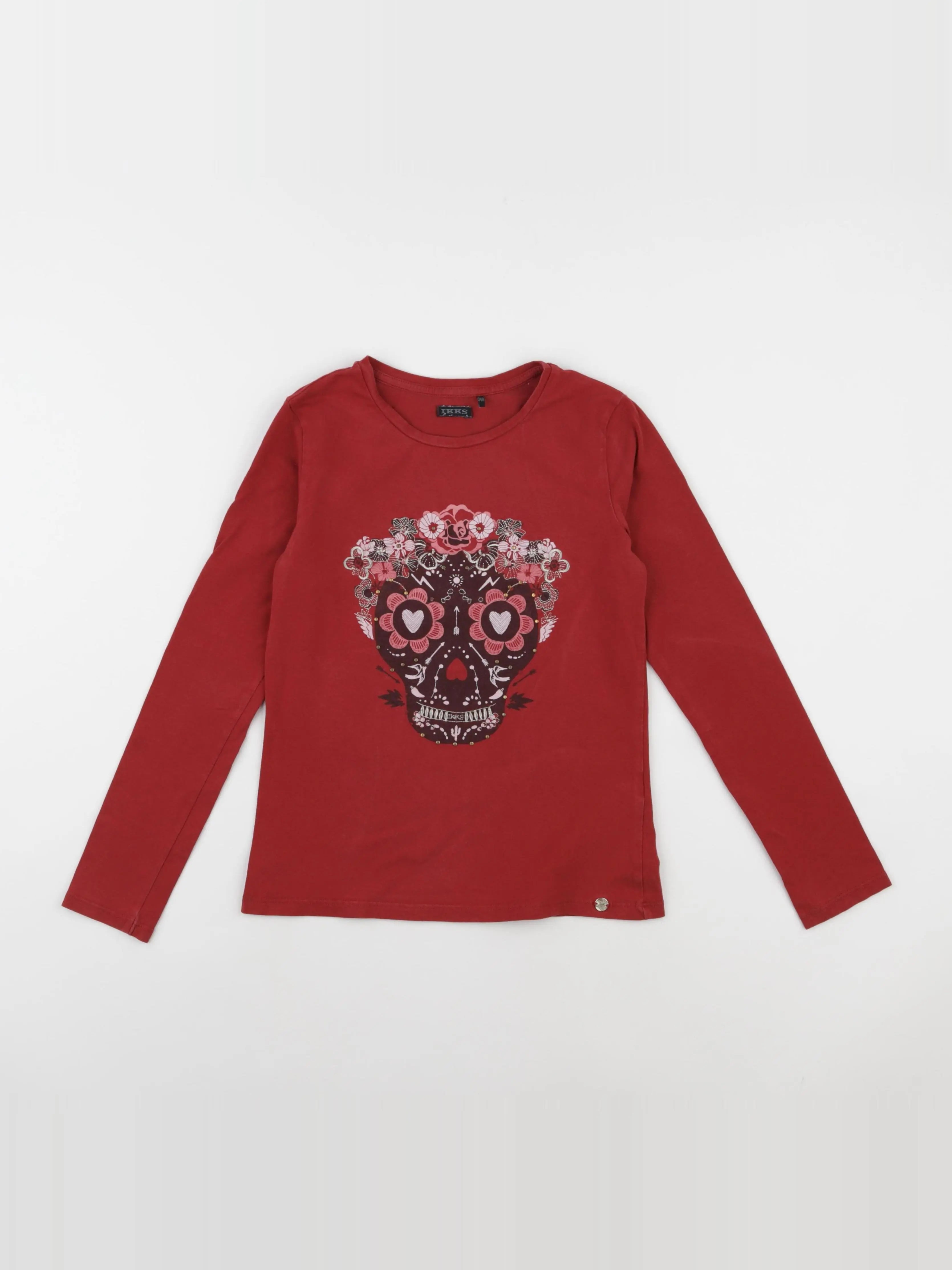 IKKS - tee-shirt multicolore - 10 ans