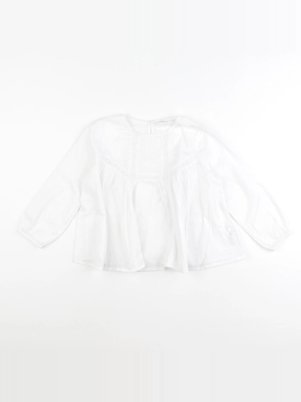 Monoprix - blouse blanc - 5 ans