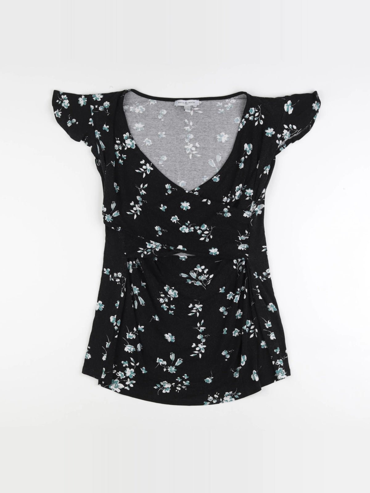 Envie de fraise - tee-shirt grossesse noir - 44 à 46