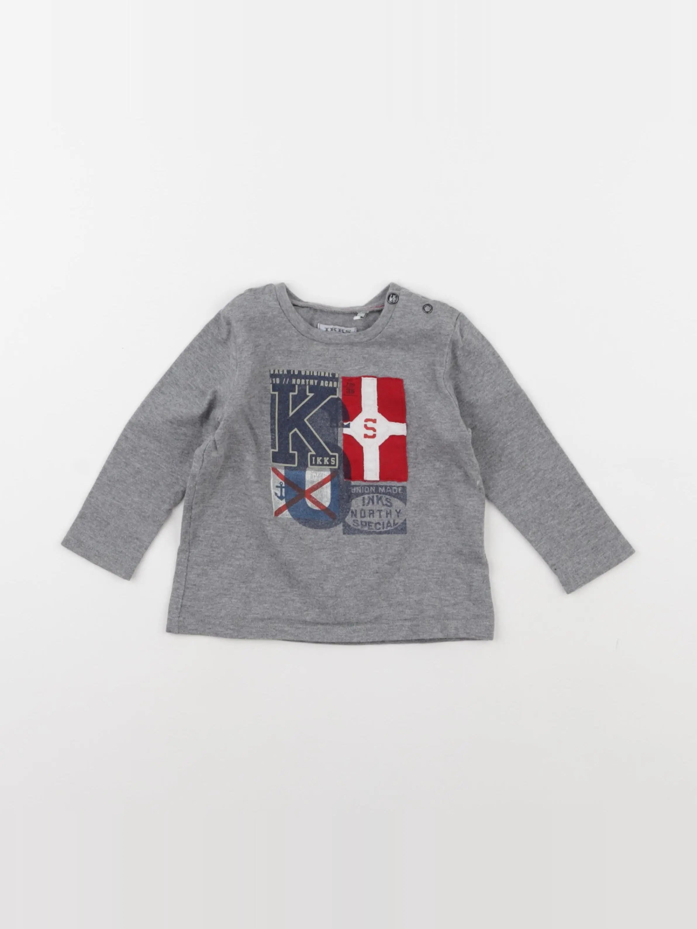 IKKS - tee-shirt multicolore - 12 mois