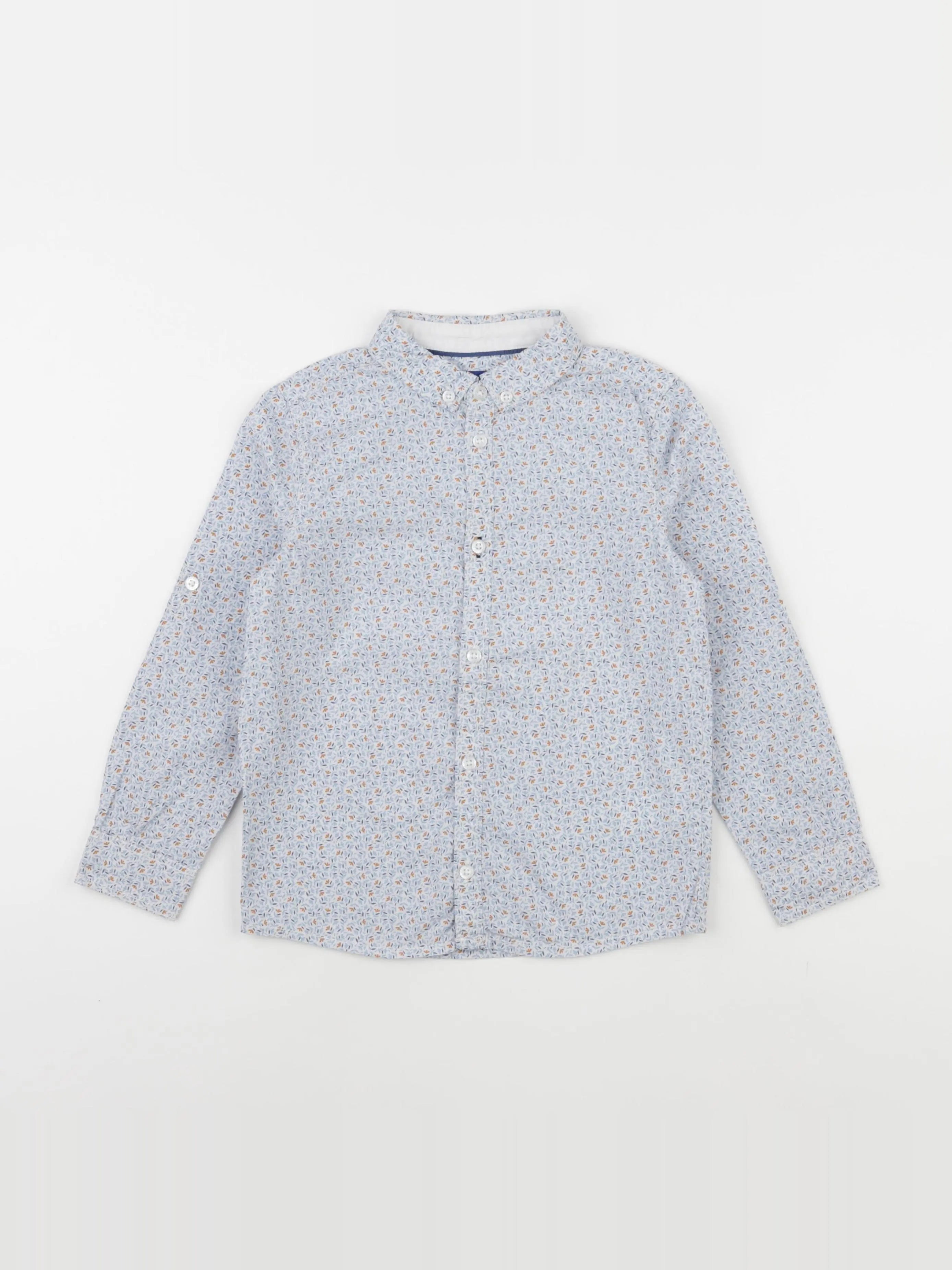 Okaidi - chemise bleu - 5 ans