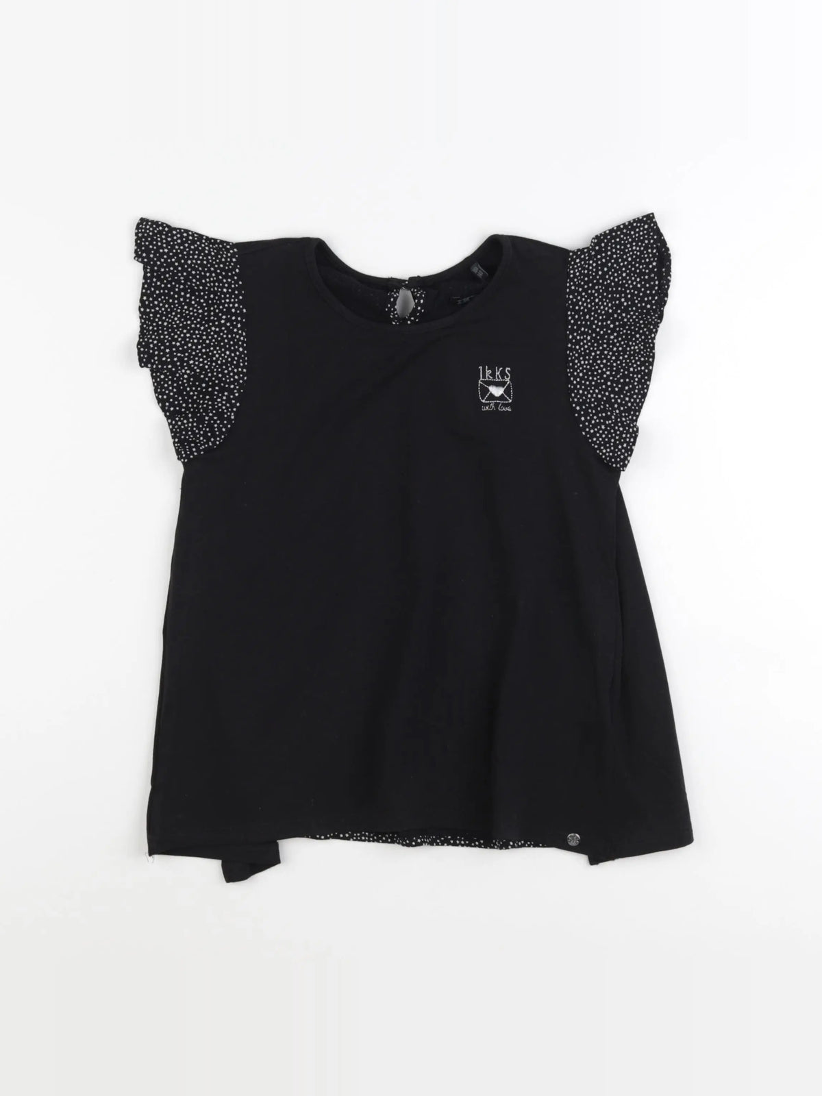 IKKS - tee-shirt noir - 10 ans