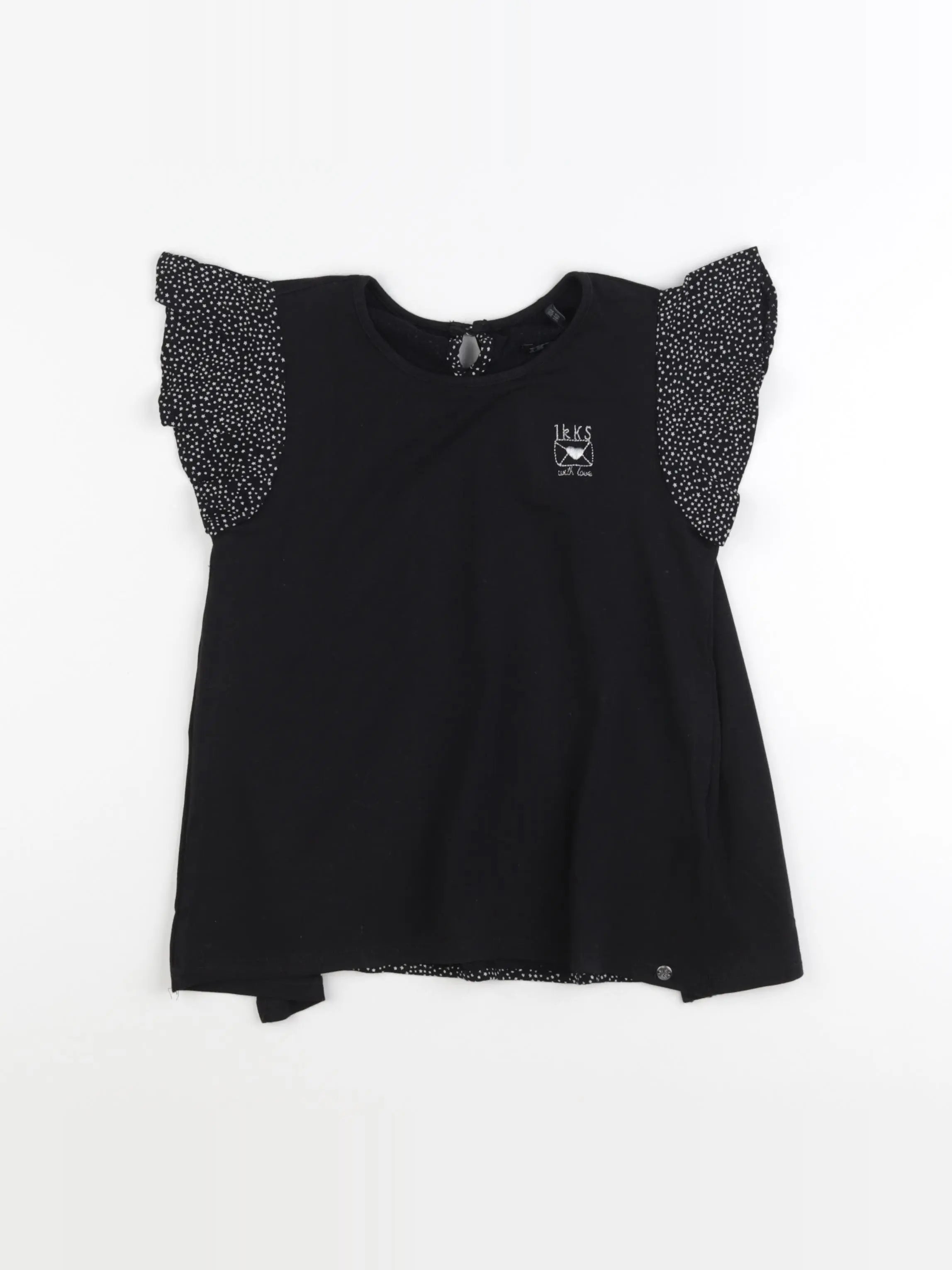 IKKS - tee-shirt noir - 10 ans