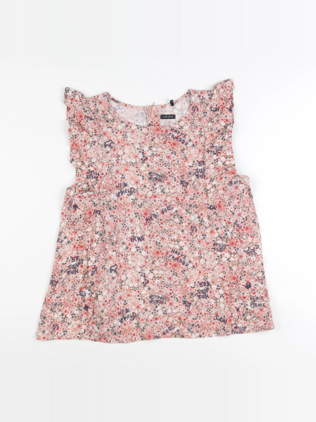 IKKS - blouse rose - 12 ans
