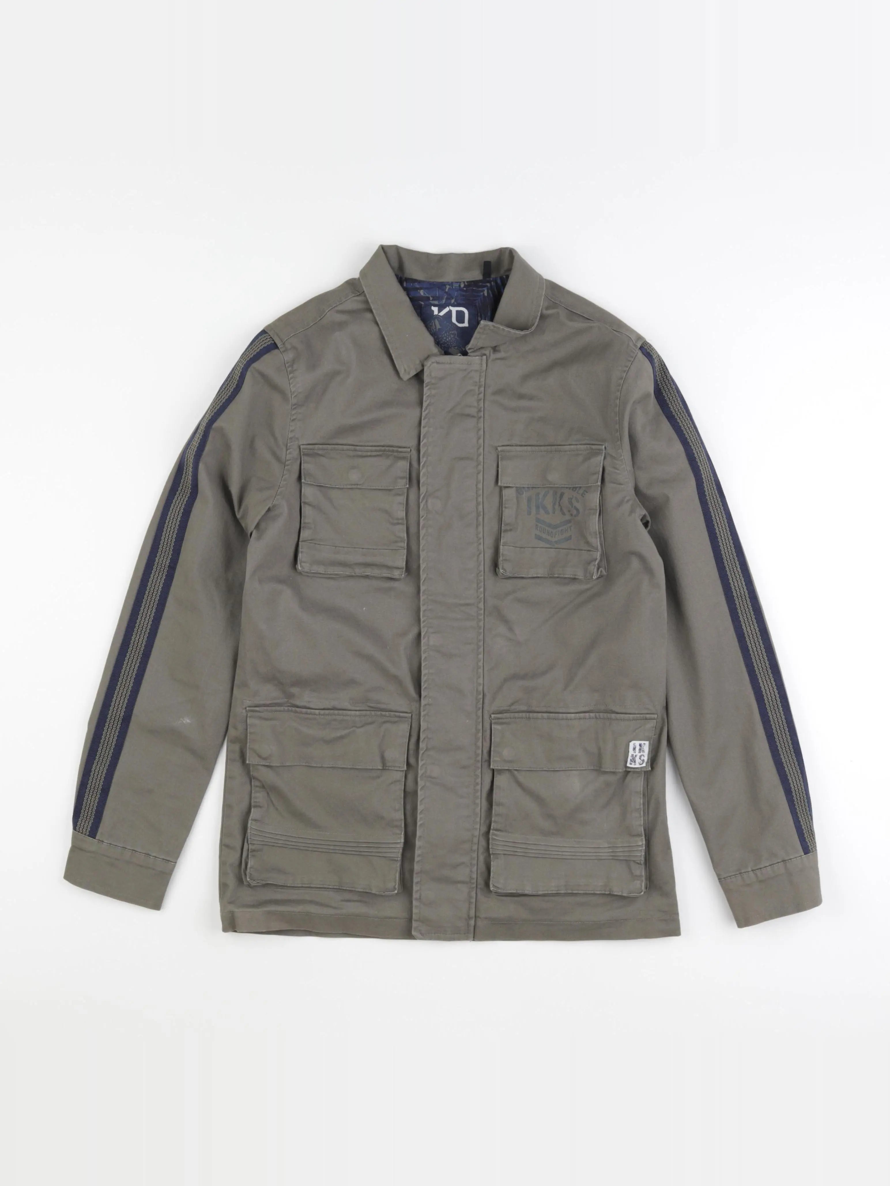 IKKS - veste imprimé au dos vert - 12 ans