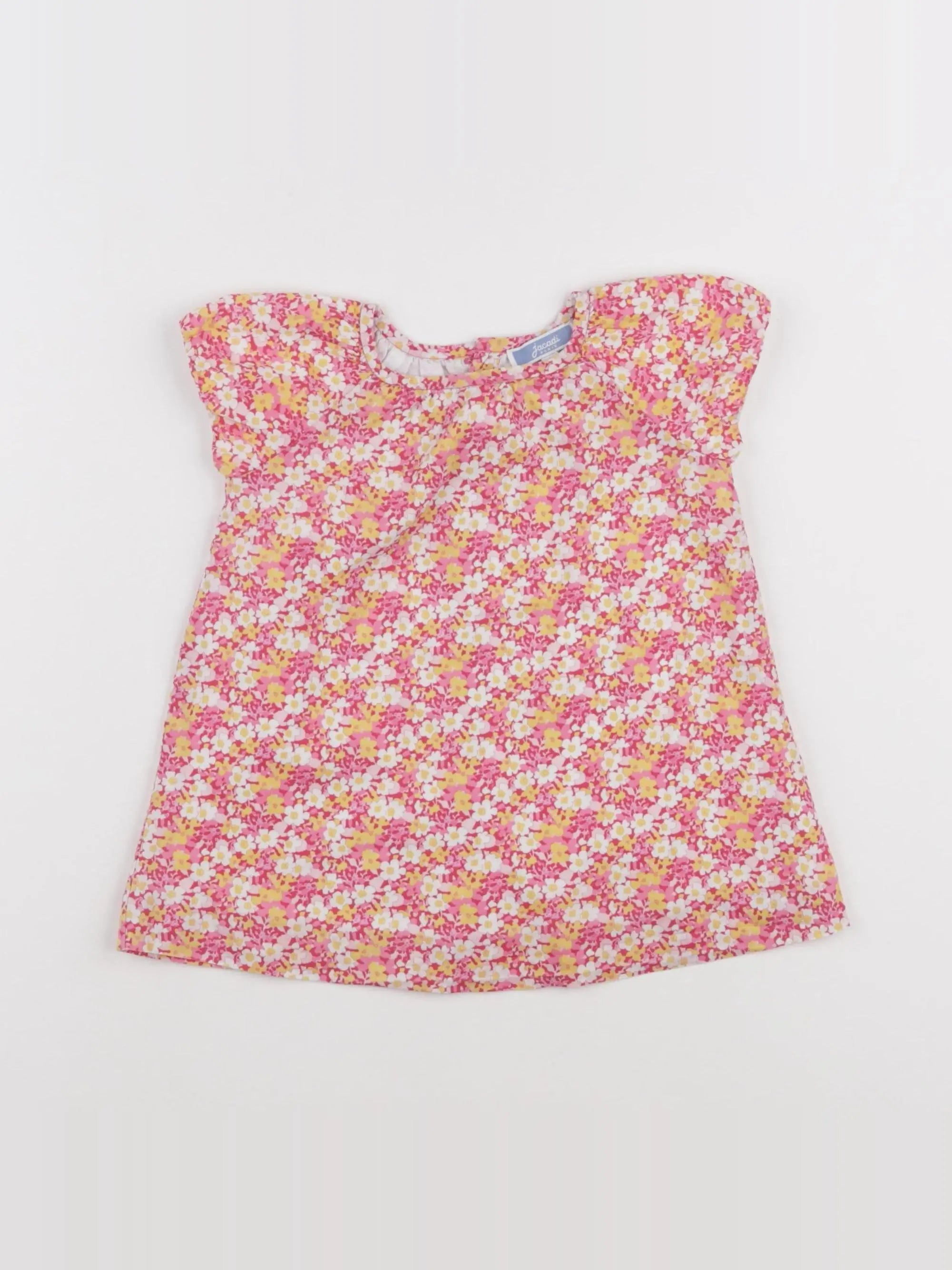 Jacadi - robe liberty multicolore - 6 mois