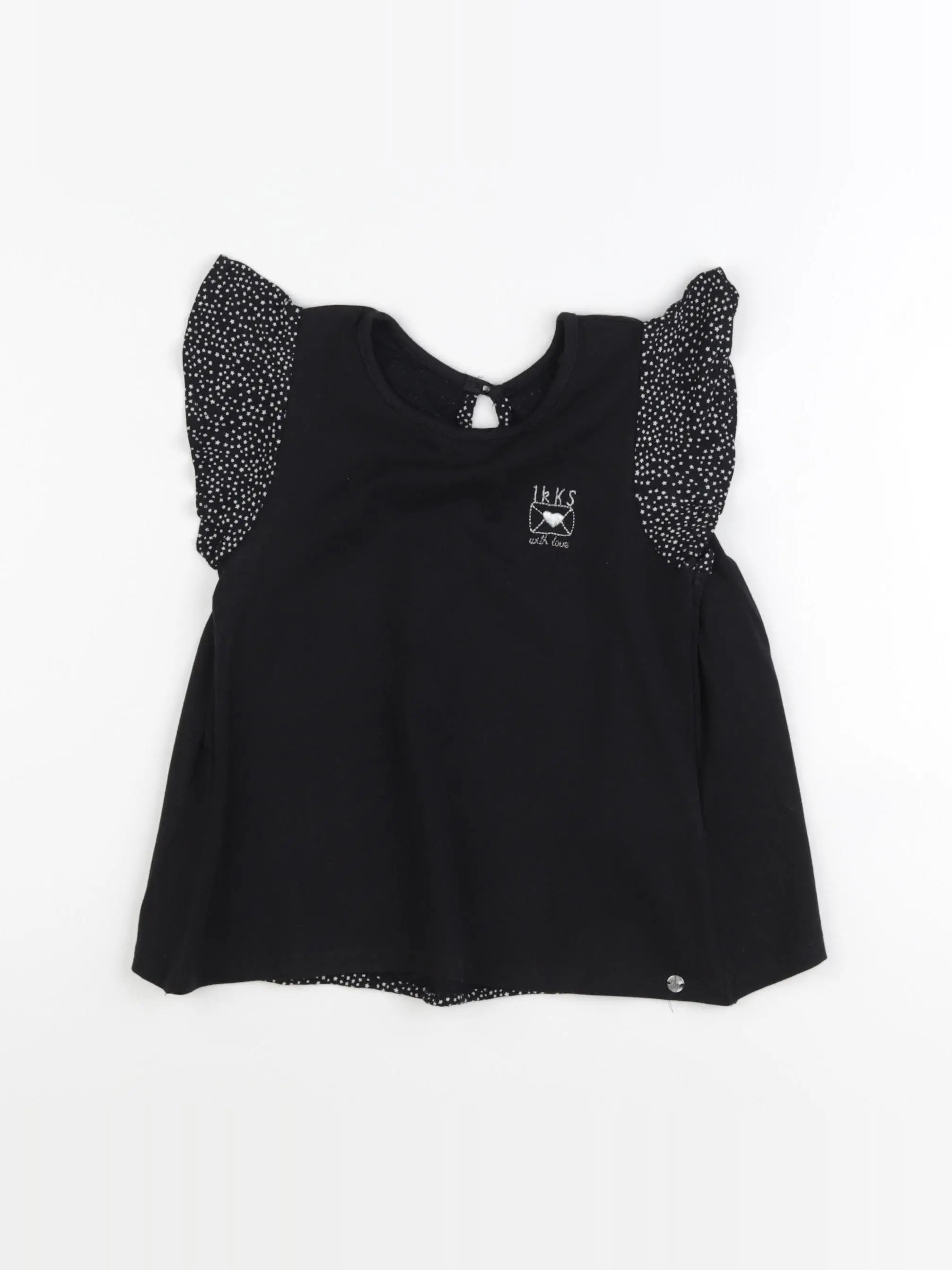 IKKS - tee-shirt noir - 6 ans