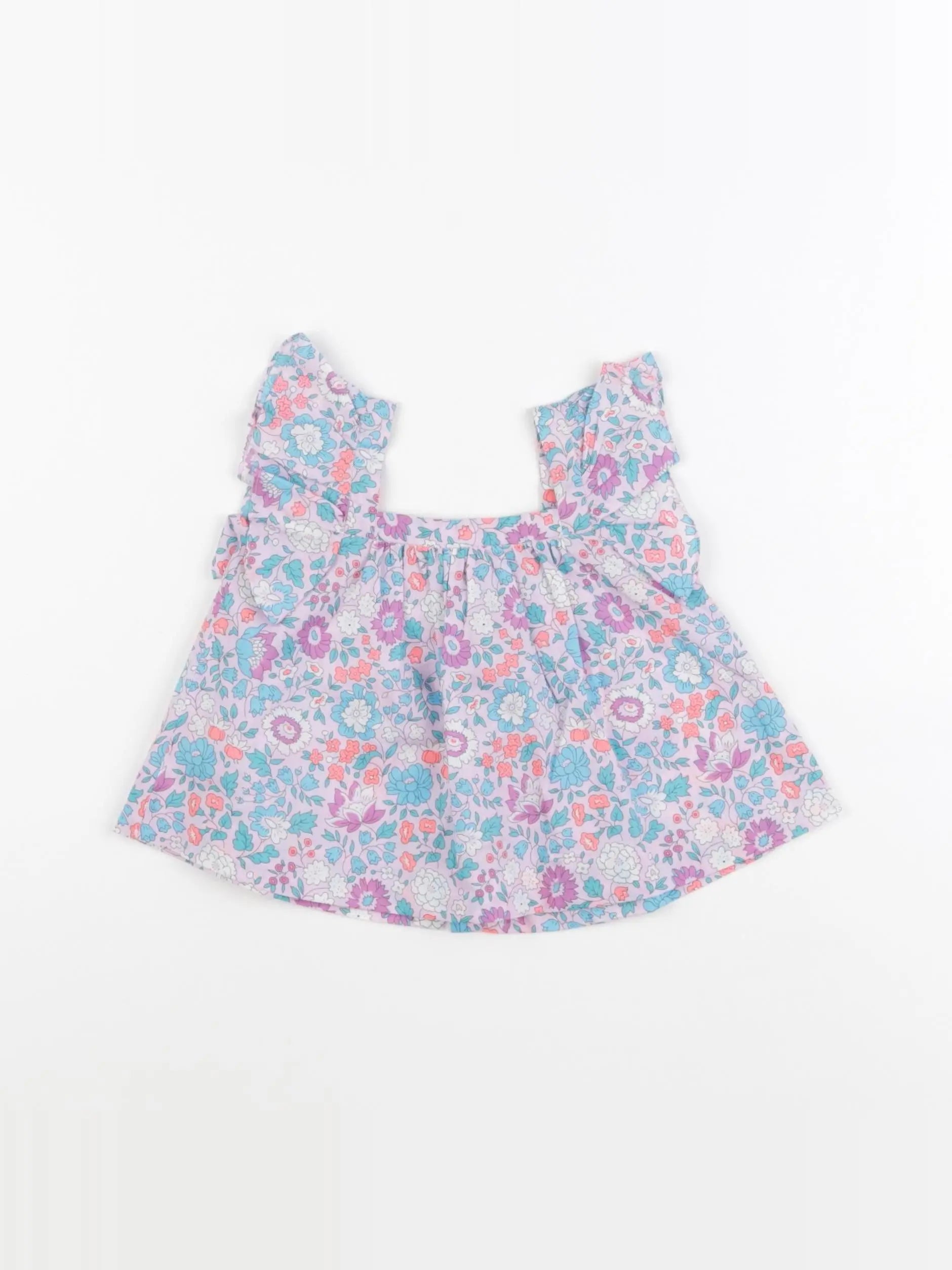 Jacadi - blouse liberty violet - 6 mois