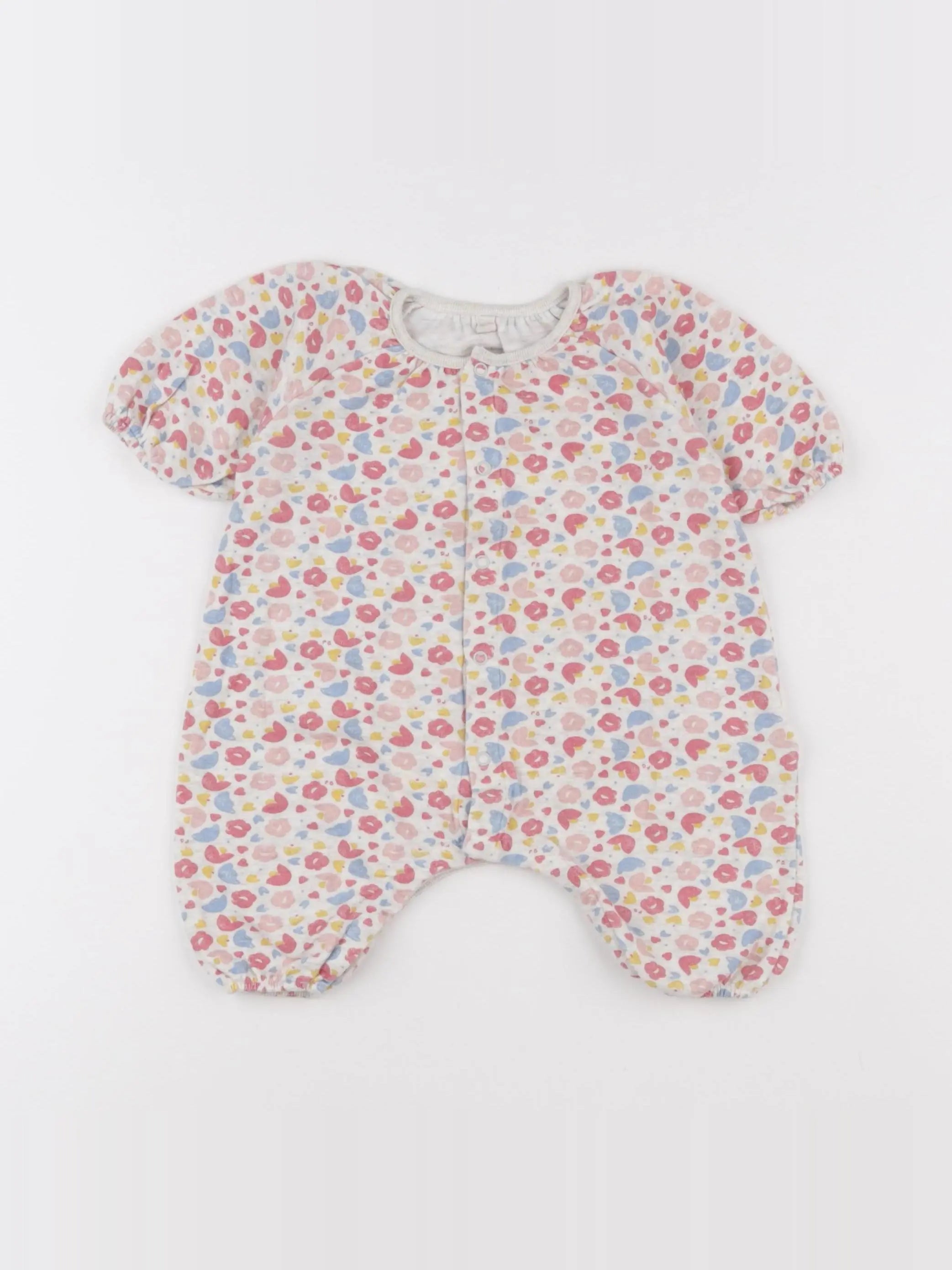 Petit Bateau - pyjama coton multicolore - 3 mois
