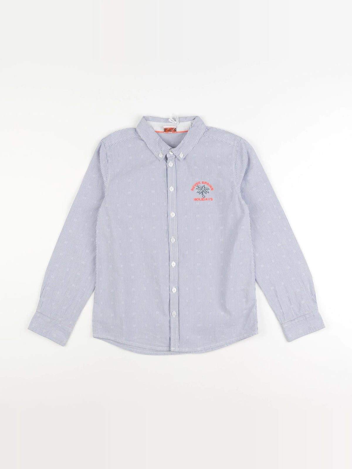 Tape à l'oeil - chemise bleu - 10 ans