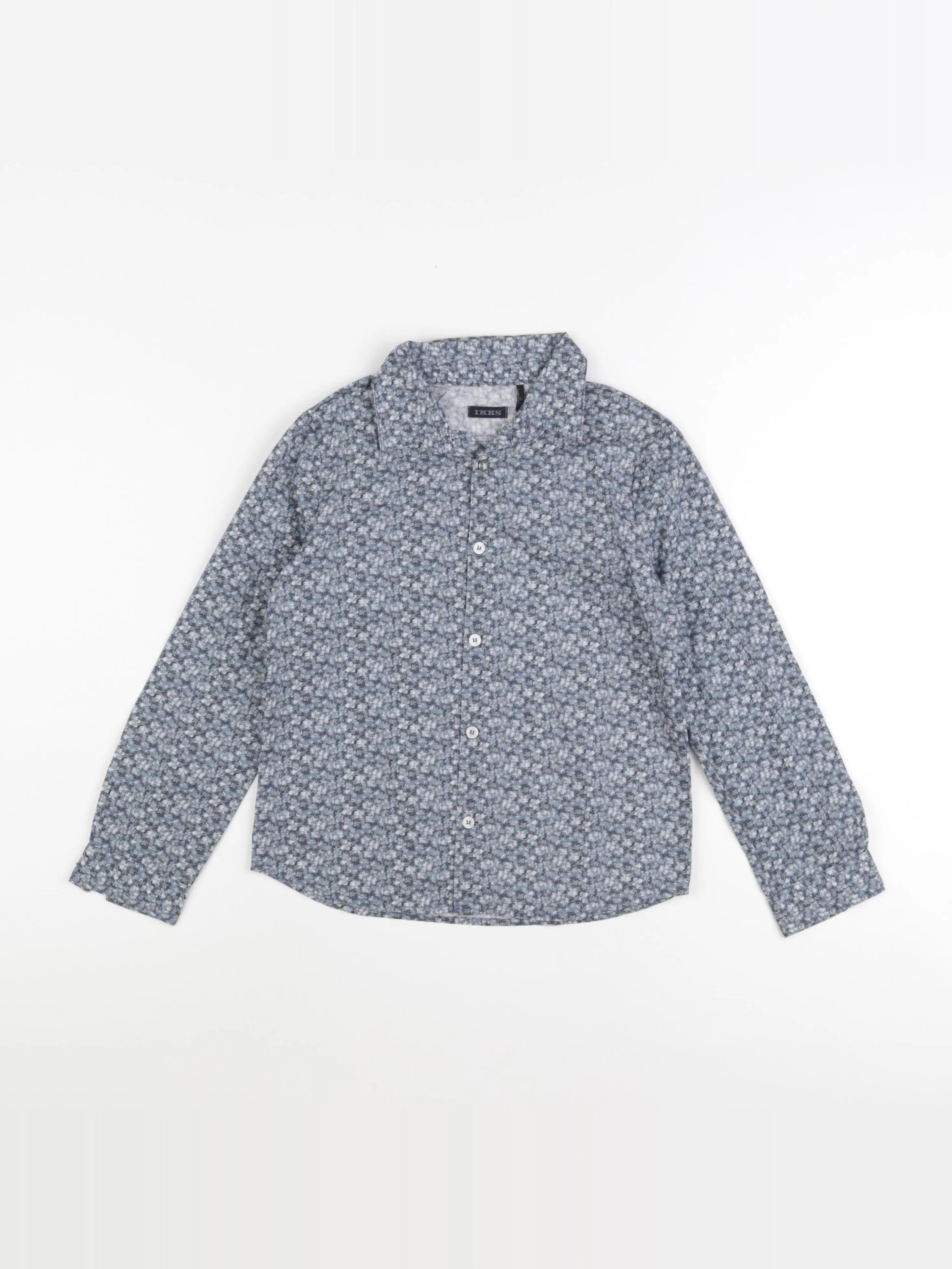 IKKS - chemise bleu - 8 ans