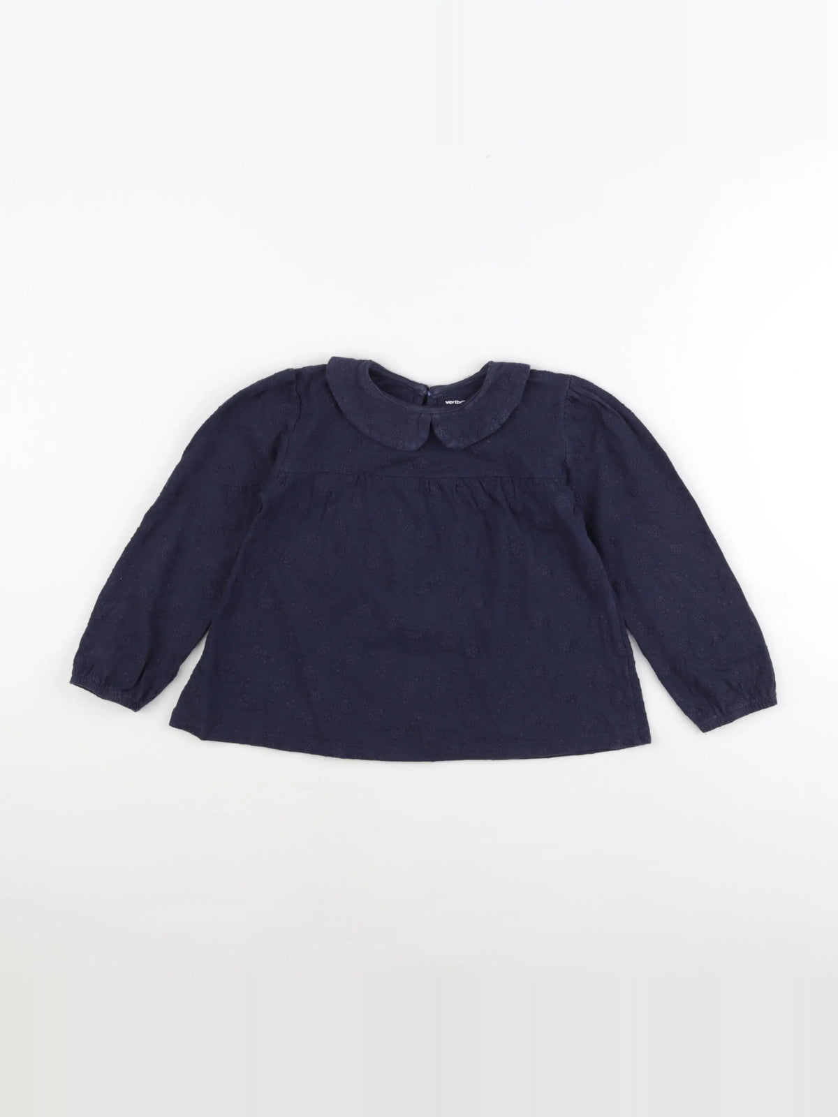 Vertbaudet - tee-shirt bleu - 8 ans