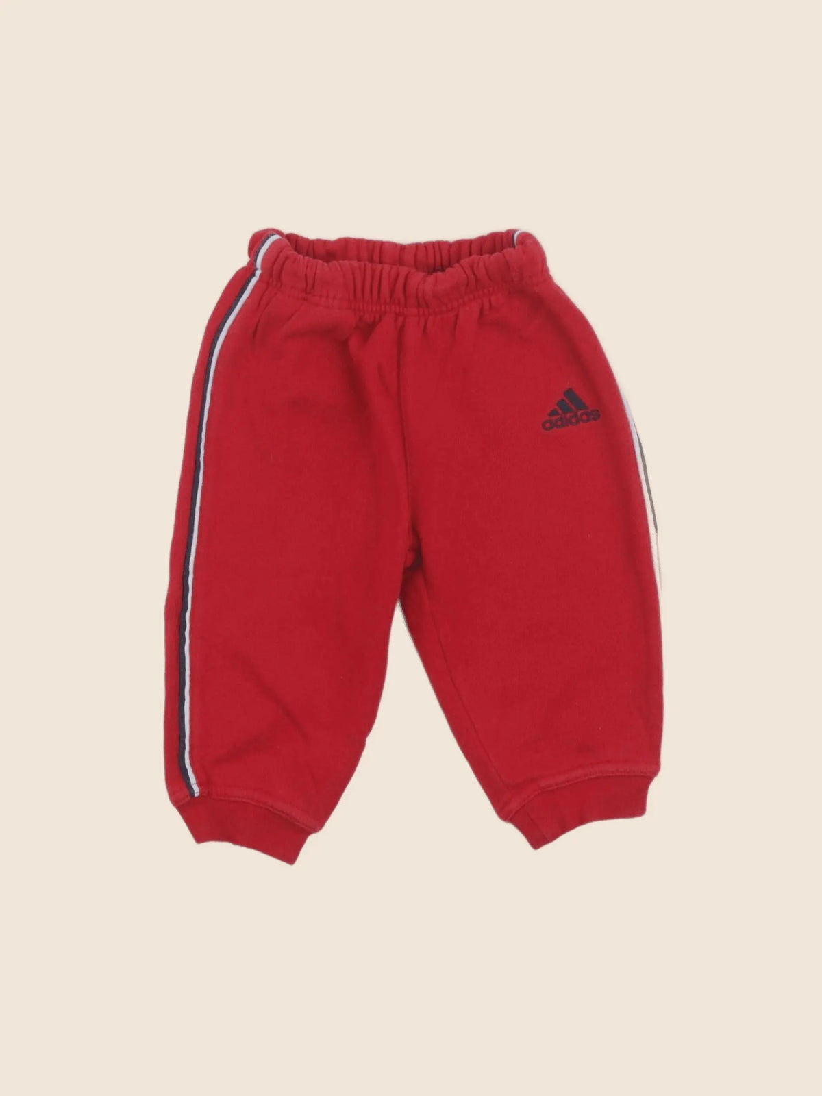 Adidas - jogging rouge - 6 mois