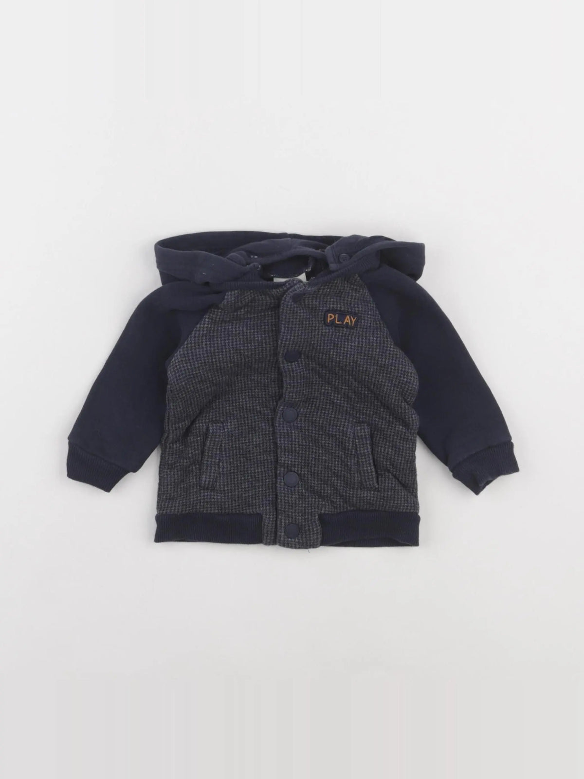 Tape à l'oeil - sweat bleu - 6 mois
