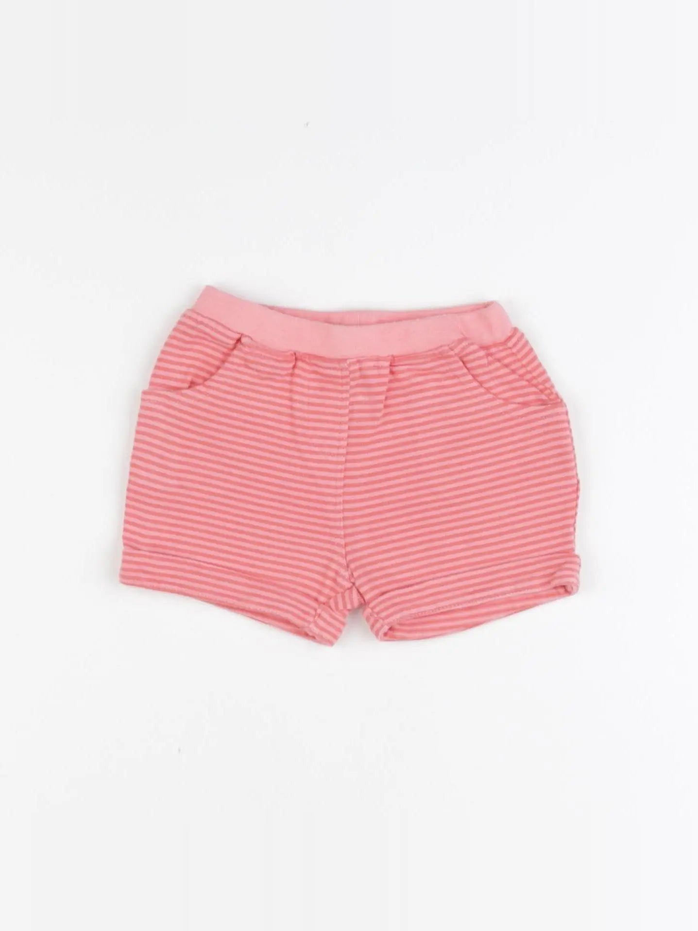 Vertbaudet - short rose - 6 mois