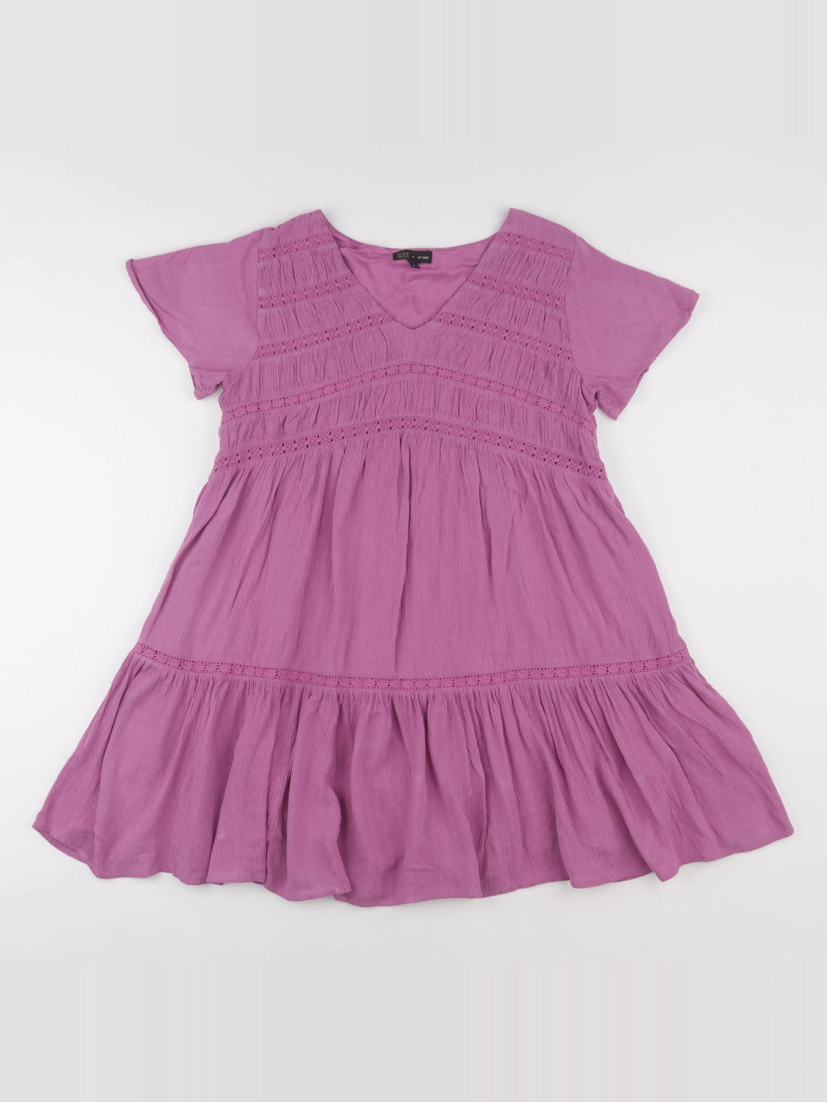 IKKS - robe rose - 14 ans