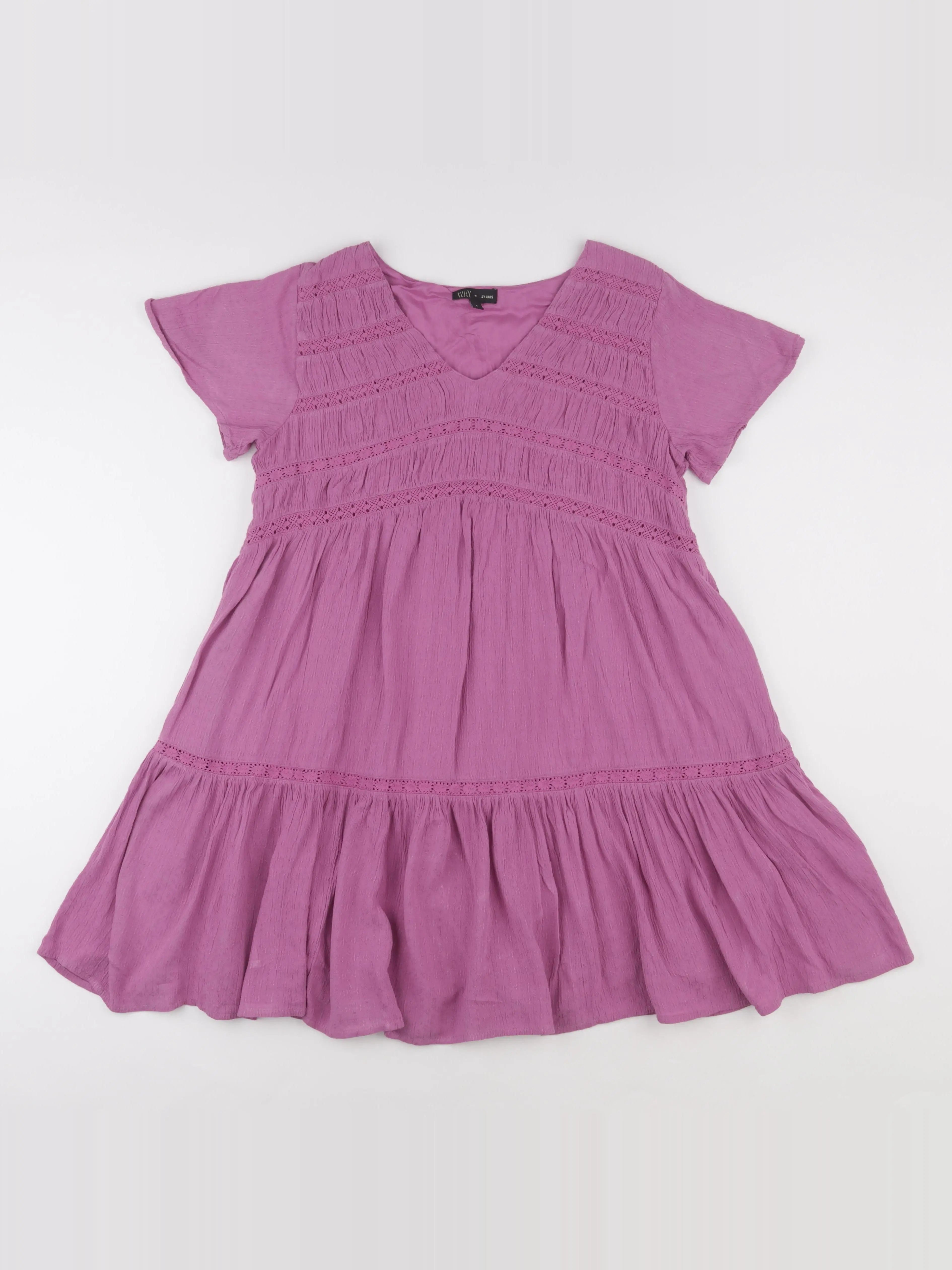 IKKS - robe rose - 14 ans