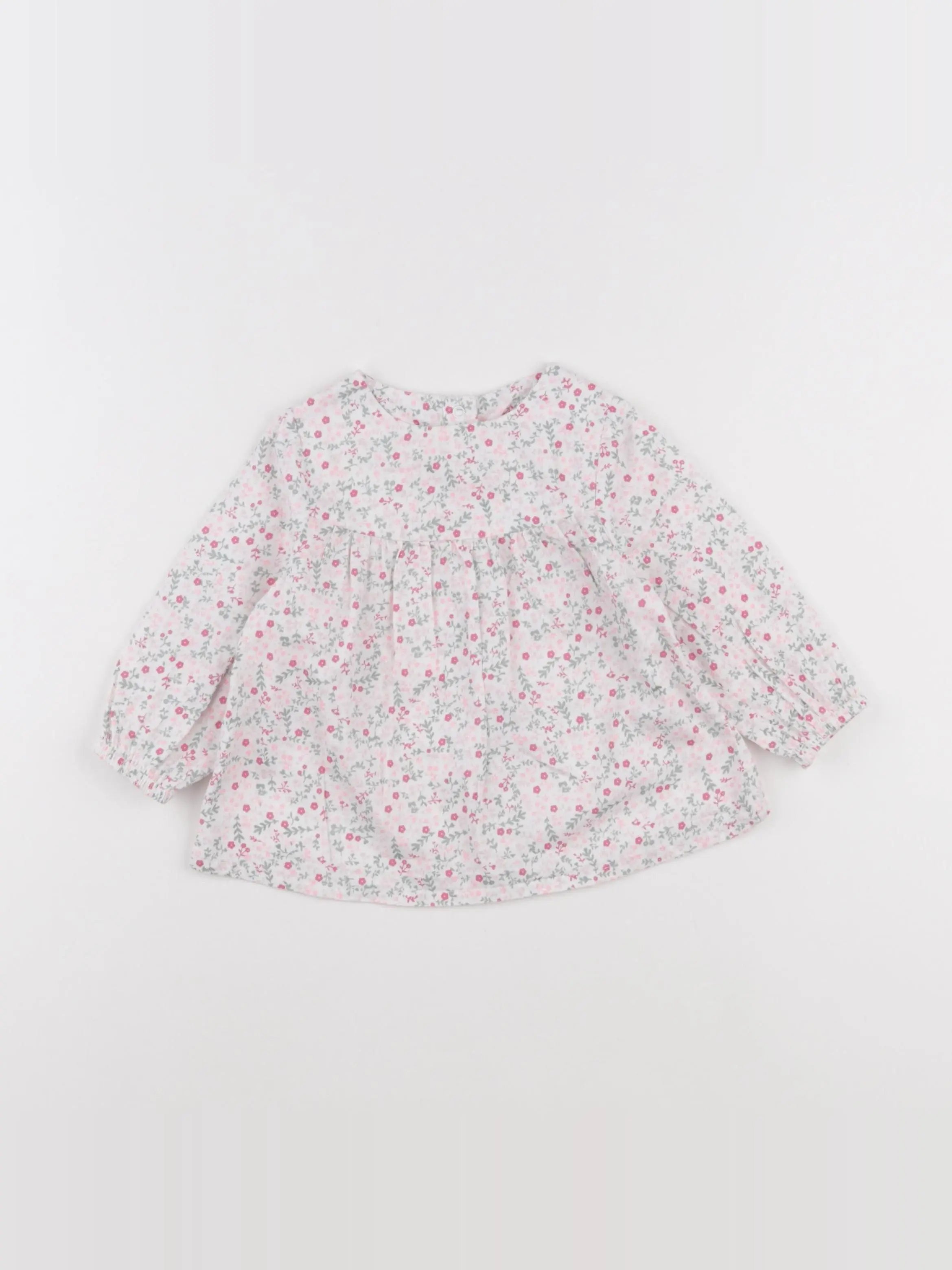 Tape à l'oeil - blouse rose - 12 mois