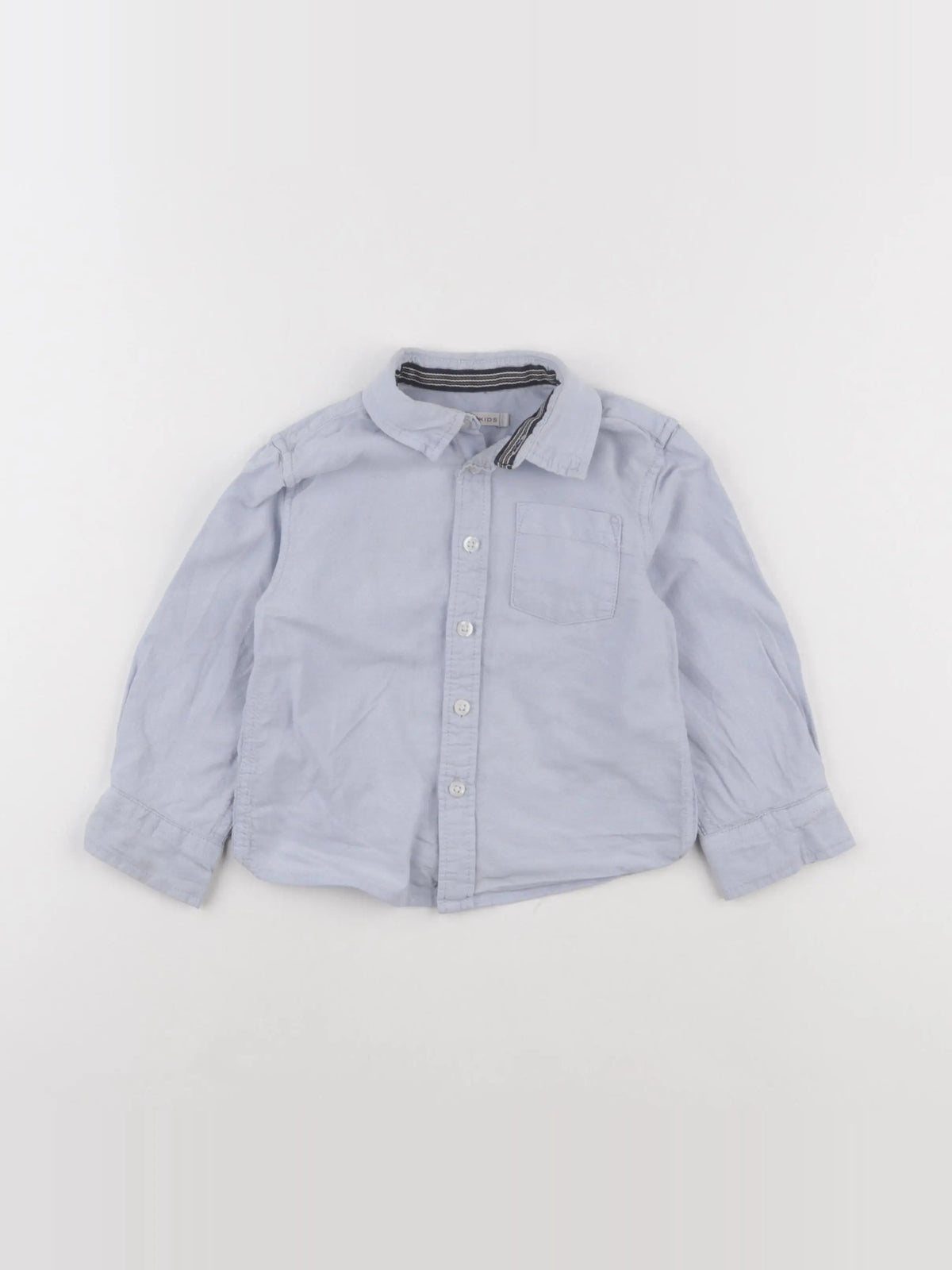 Monoprix - chemise bleu - 3 ans