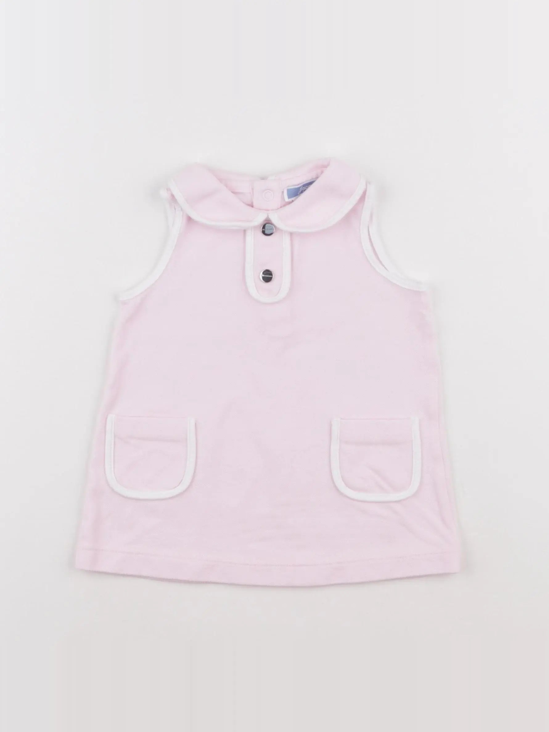 Jacadi - robe rose - 12 mois
