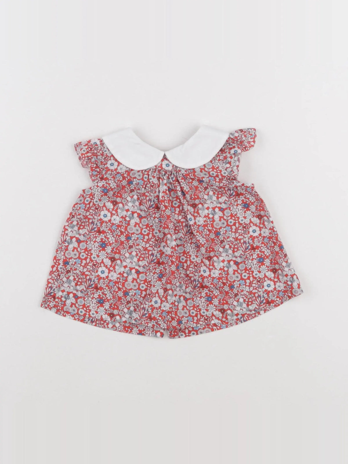 Jacadi - blouse liberty multicolore - 6 mois