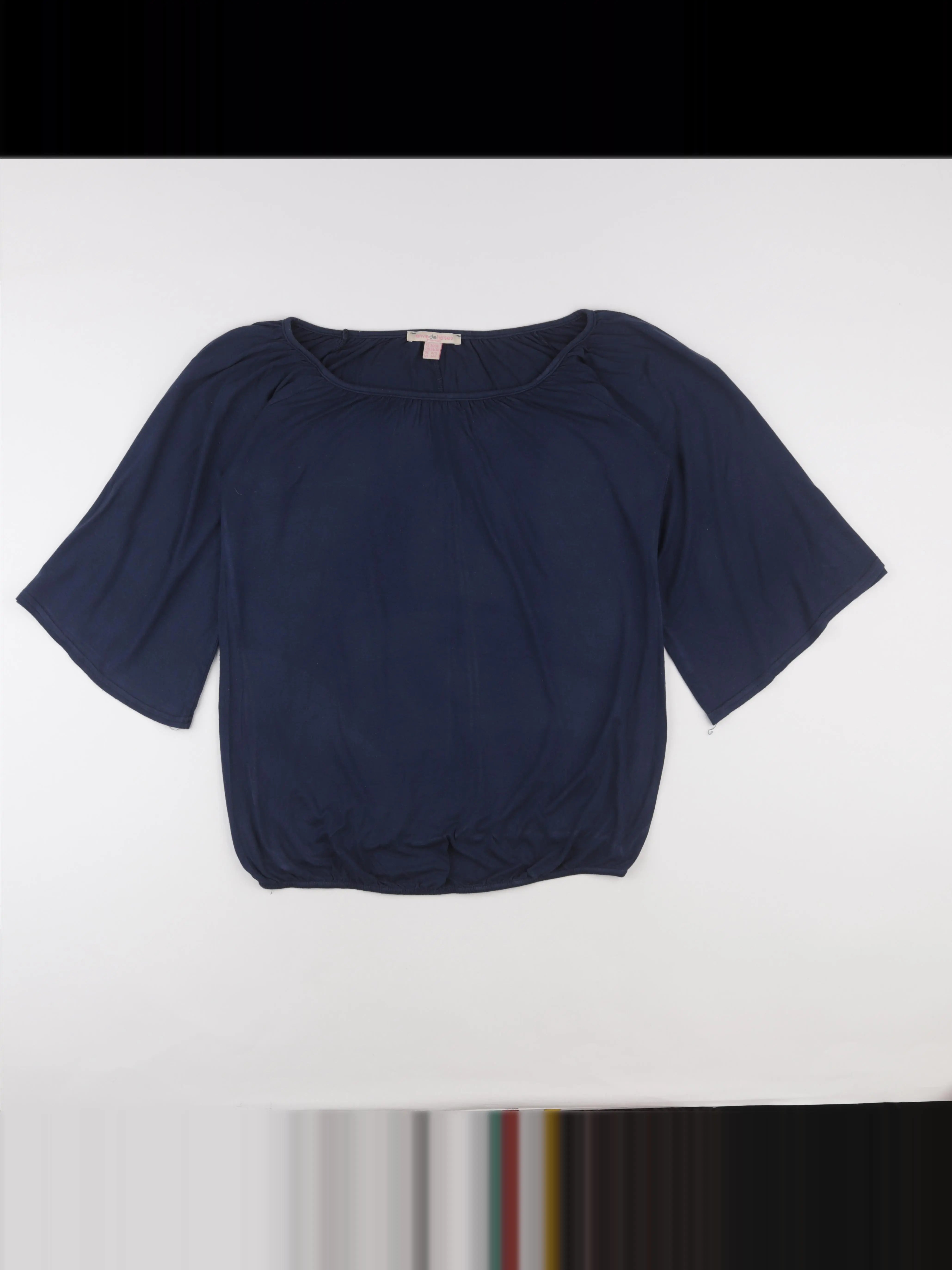 Envie de fraise - tee-shirt grossesse bleu - 36 à 38