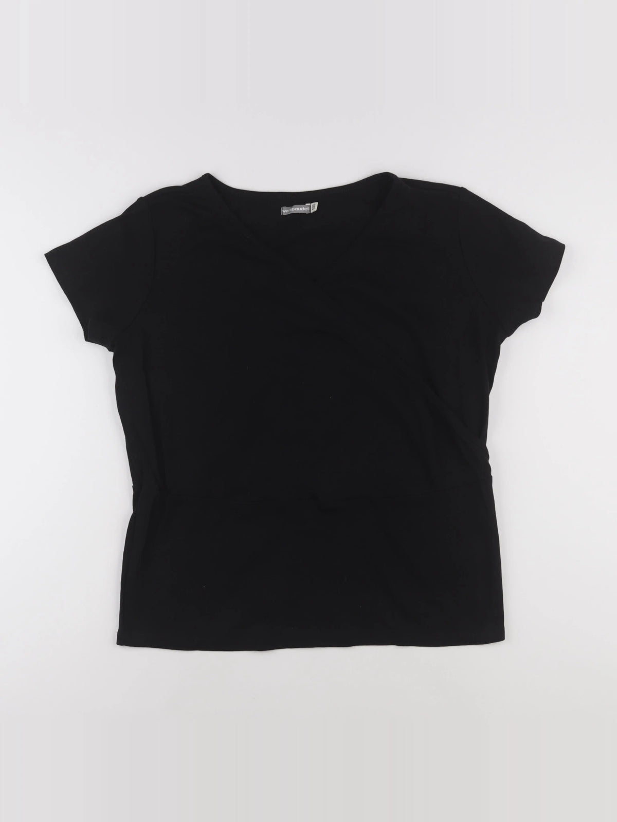Vertbaudet - tee-shirt grossesse noir - 42 à 44