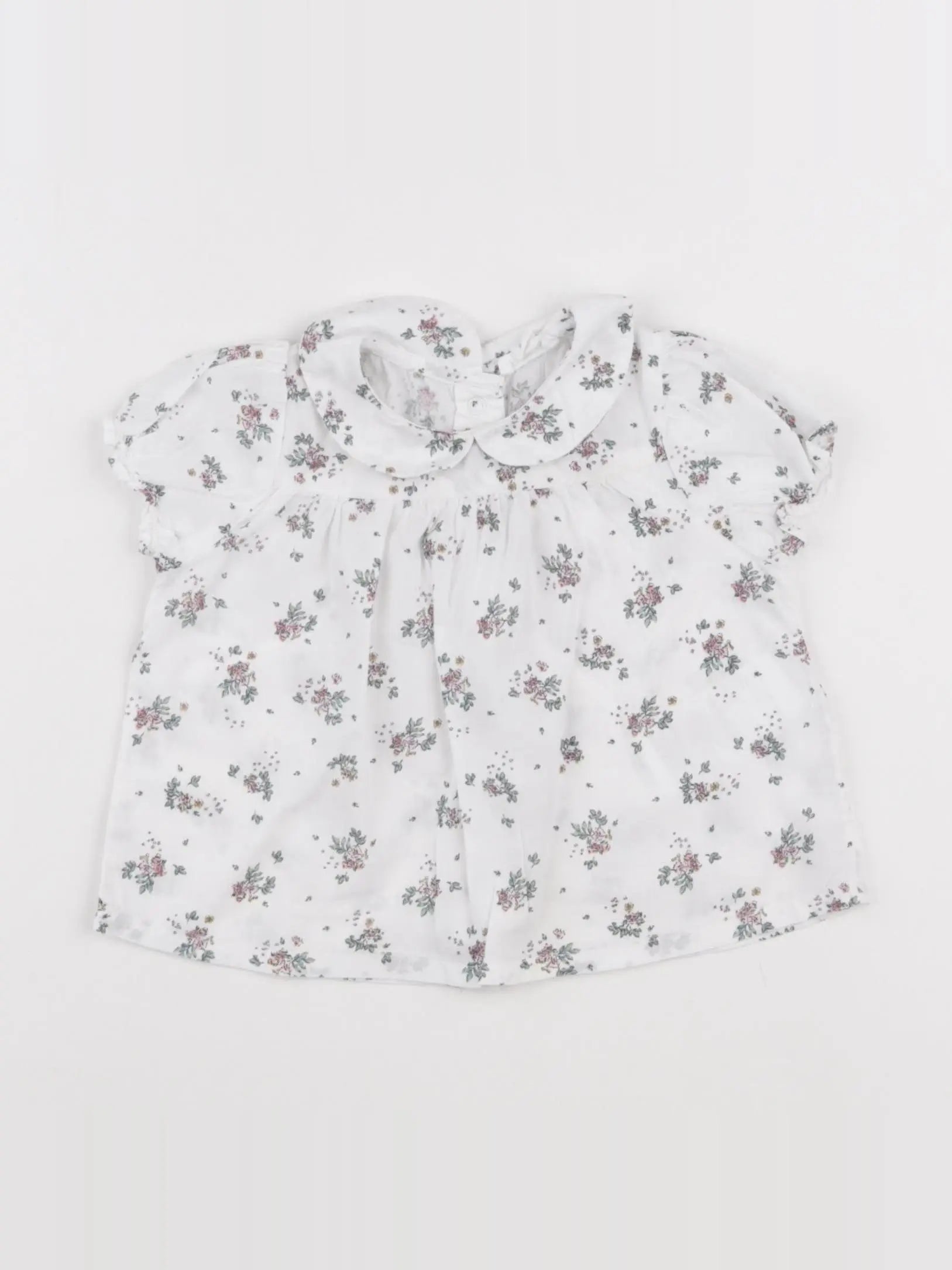 Vertbaudet - blouse multicolore - 9 mois