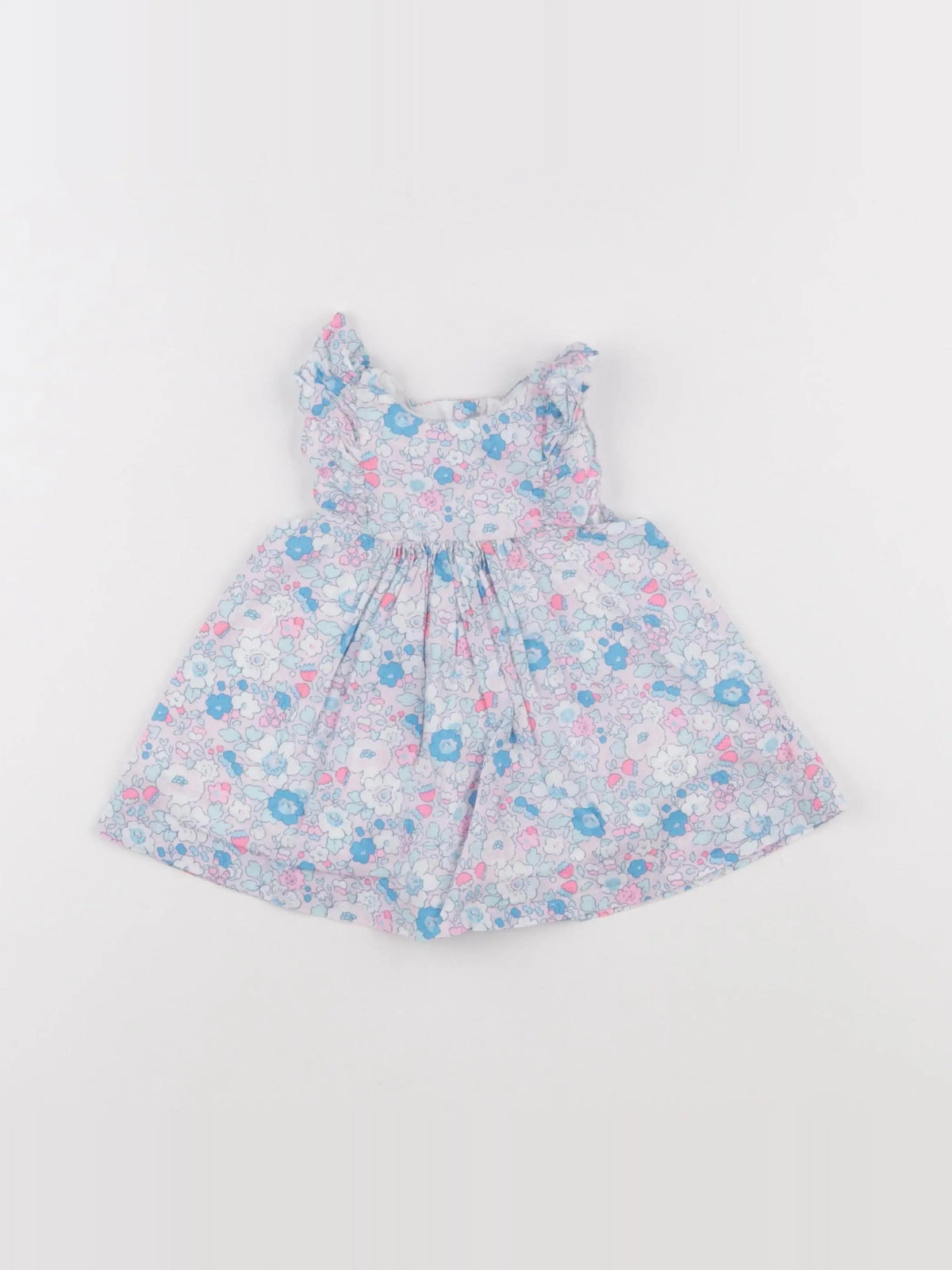 Jacadi - robe liberty multicolore - 3 mois