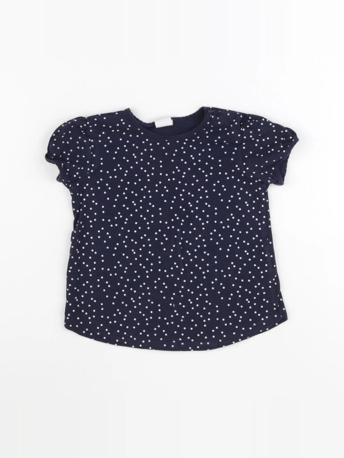 H&M - tee-shirt bleu - 18/24 mois