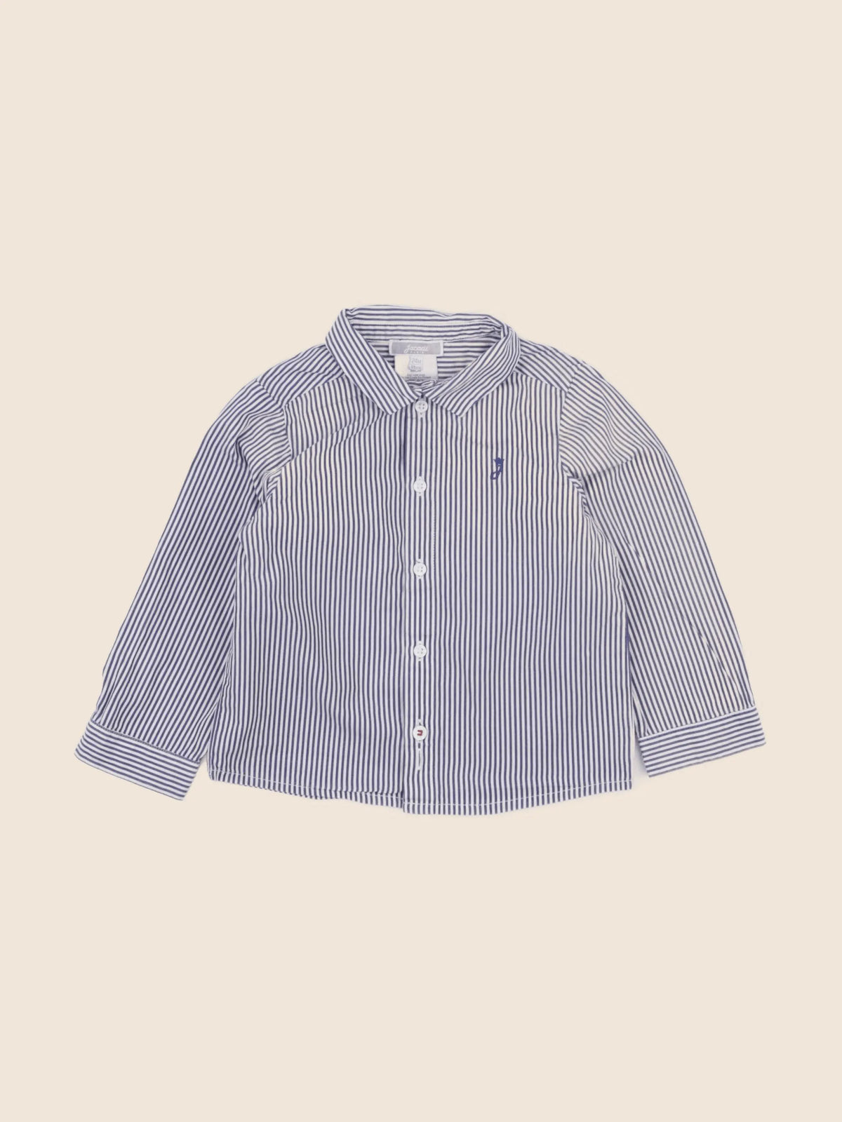Jacadi - chemise bleu - 24 mois