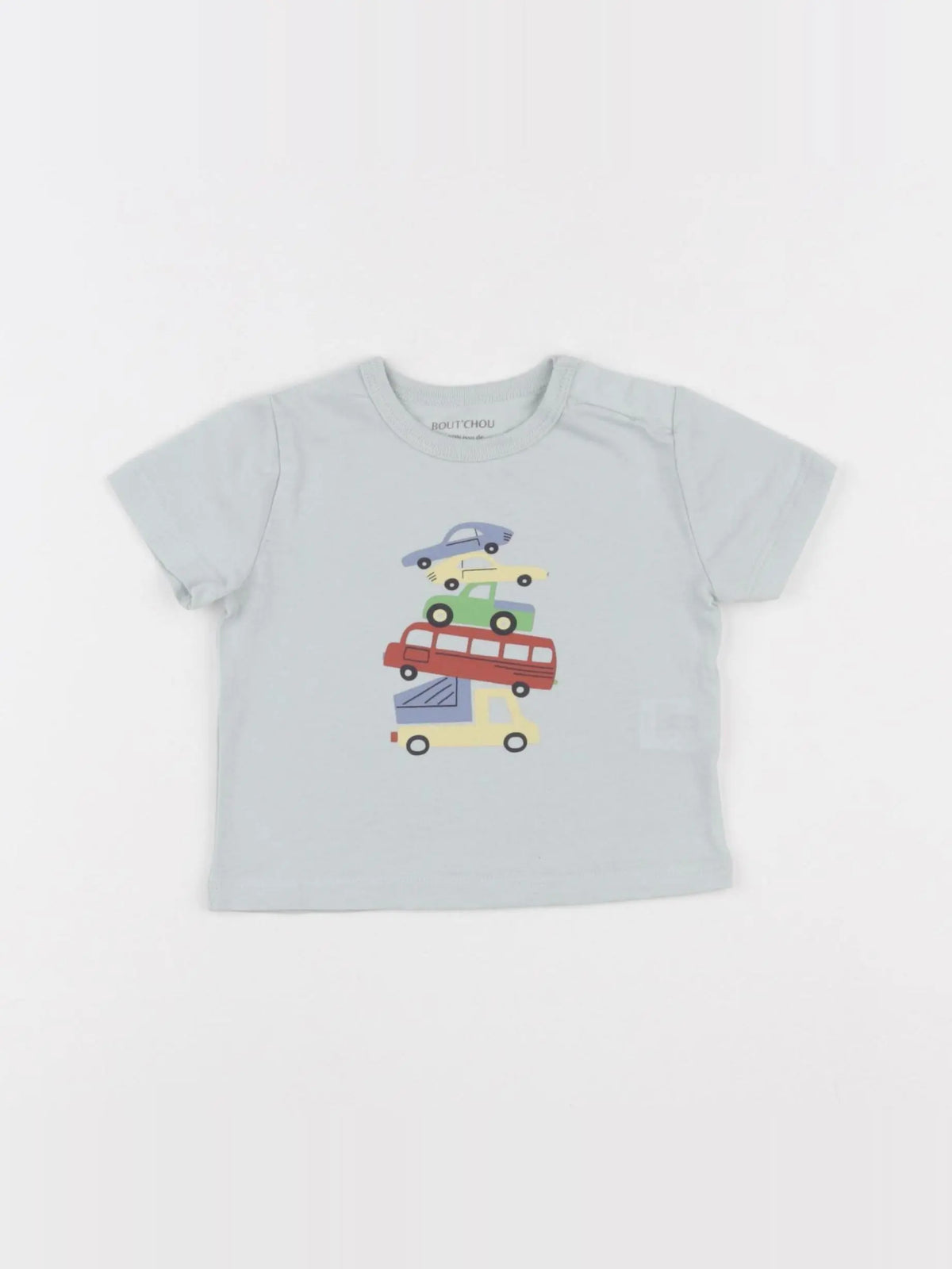 Boutchou - tee-shirt vert - 6 mois