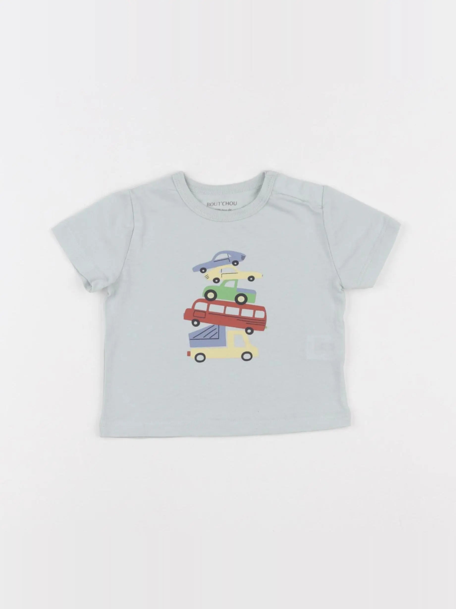 Boutchou - tee-shirt vert - 6 mois