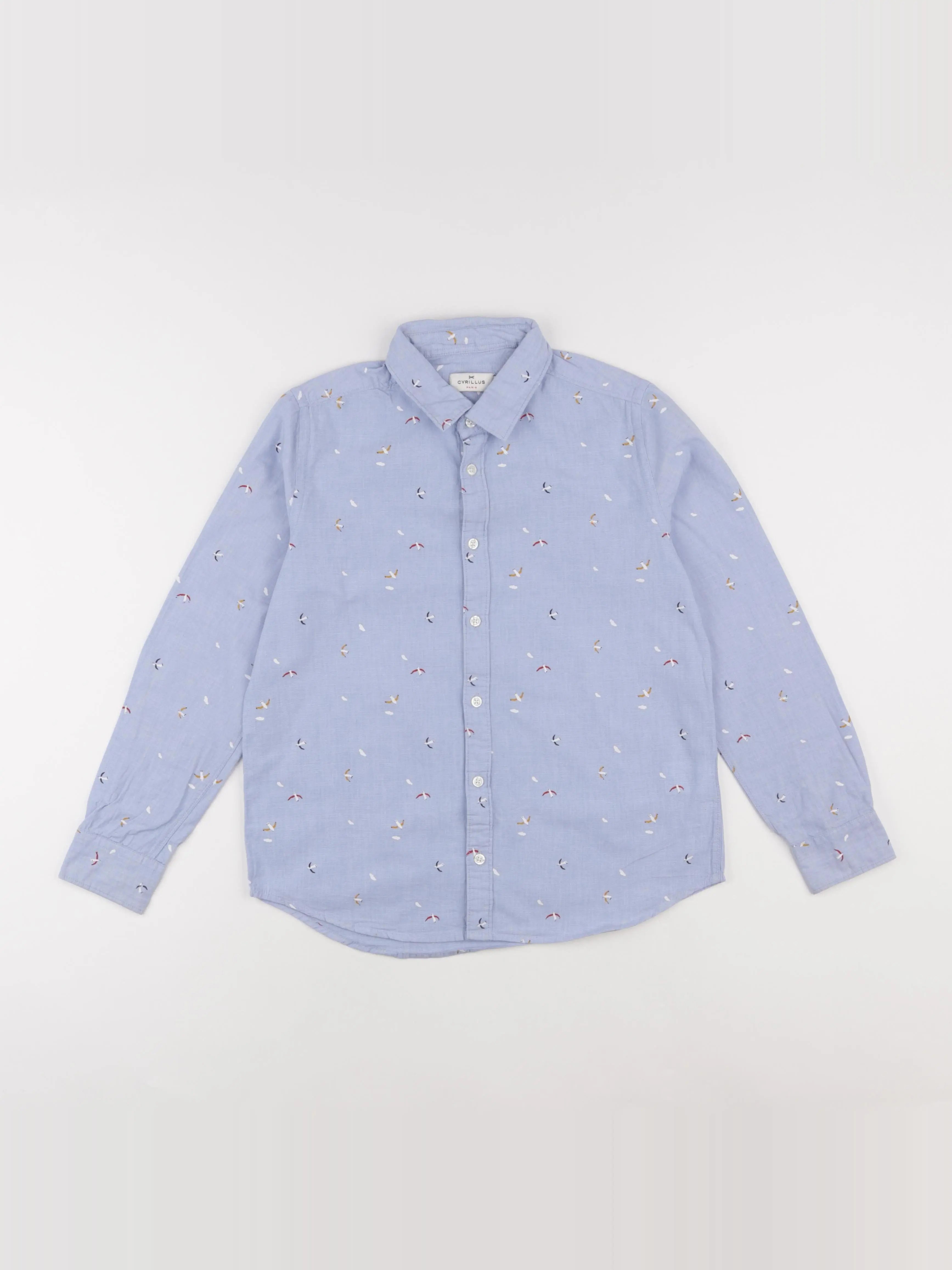Cyrillus - chemise bleu - 12 ans