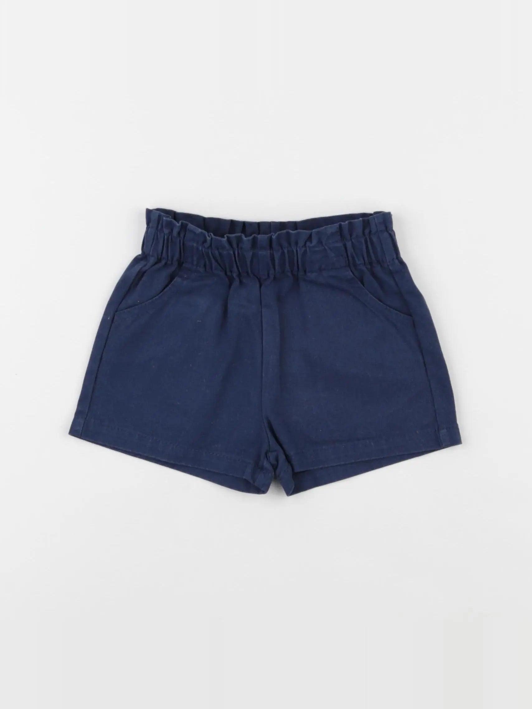 Vertbaudet - short bleu - 9 mois