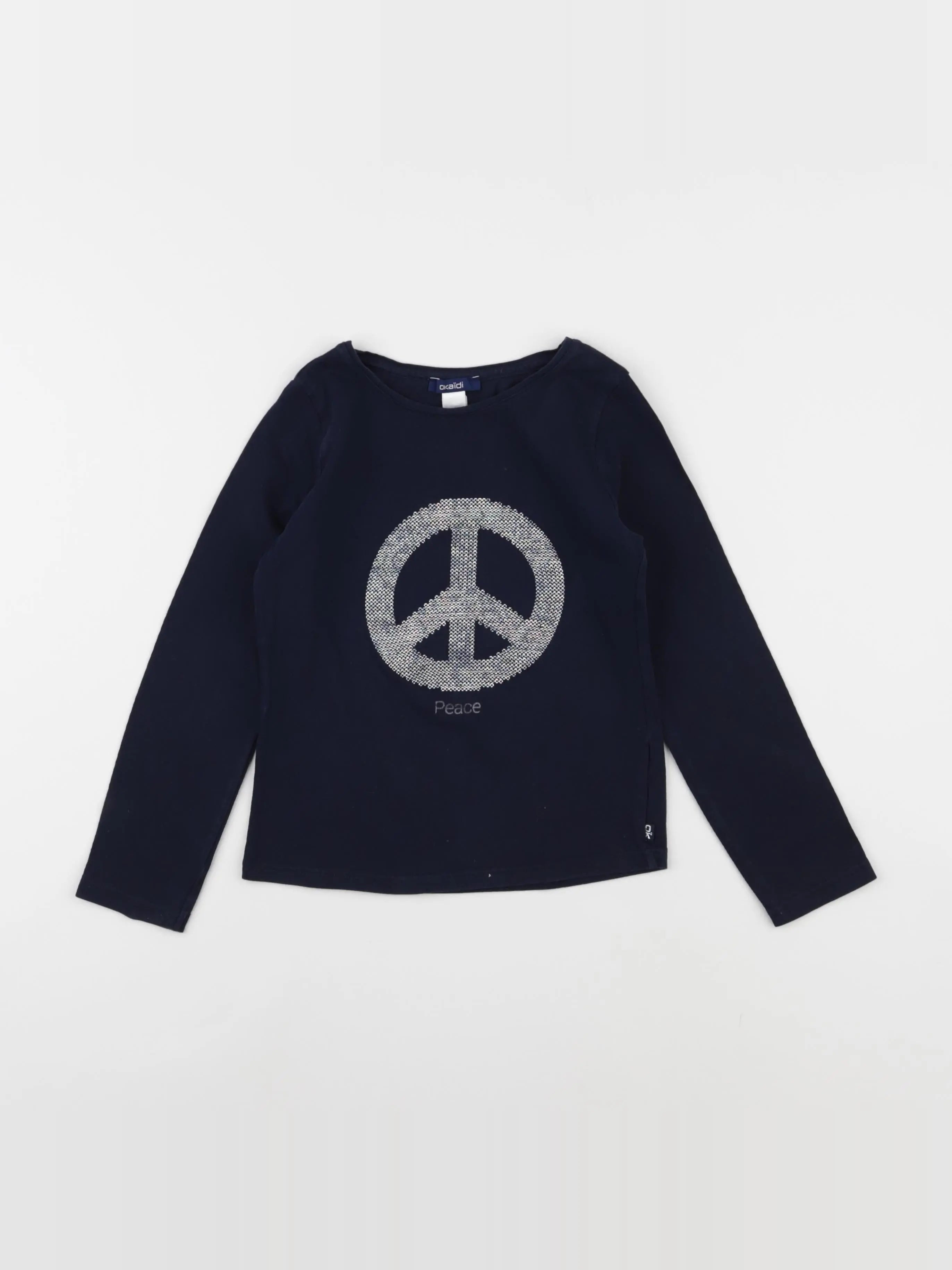 Okaidi - tee-shirt bleu - 6 ans