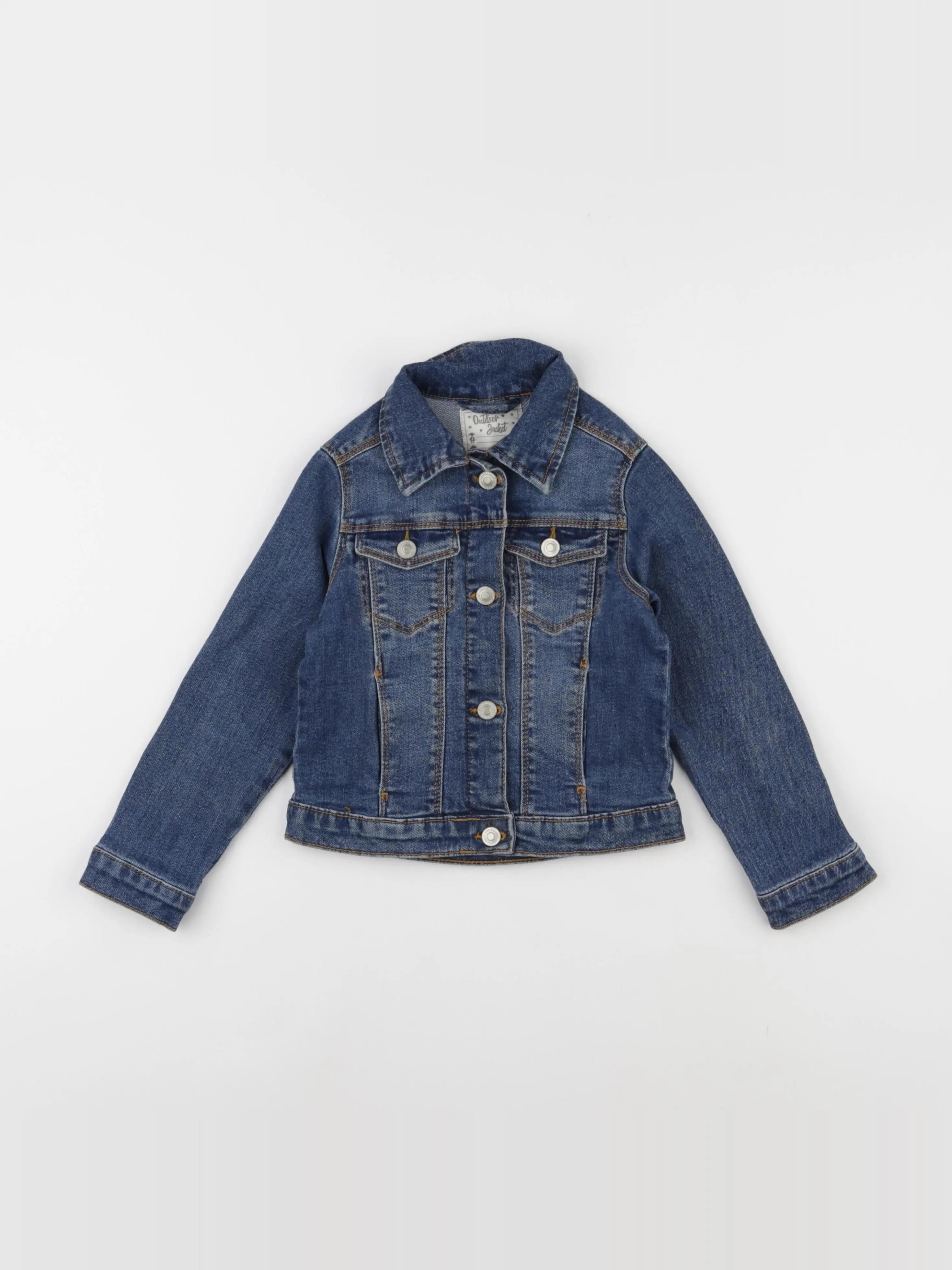 Vertbaudet - veste bleu - 5 ans