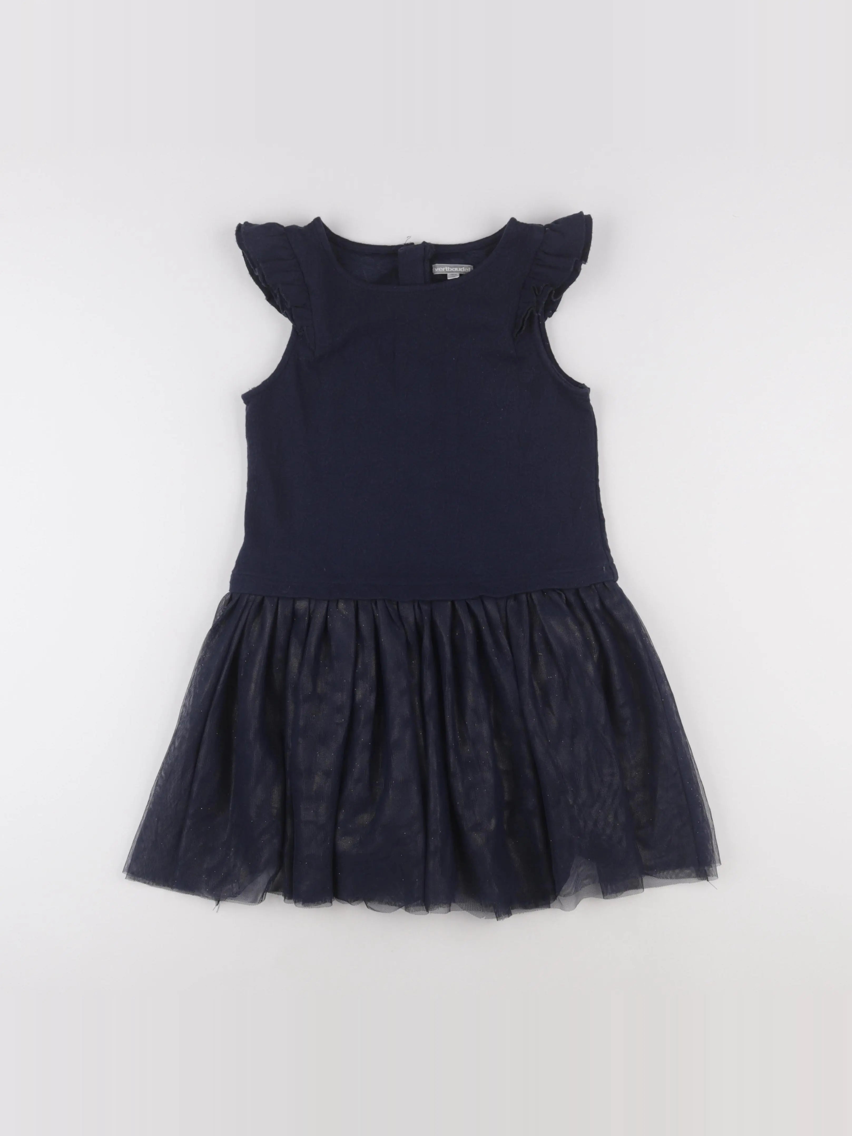 Vertbaudet - robe bleu - 10 ans
